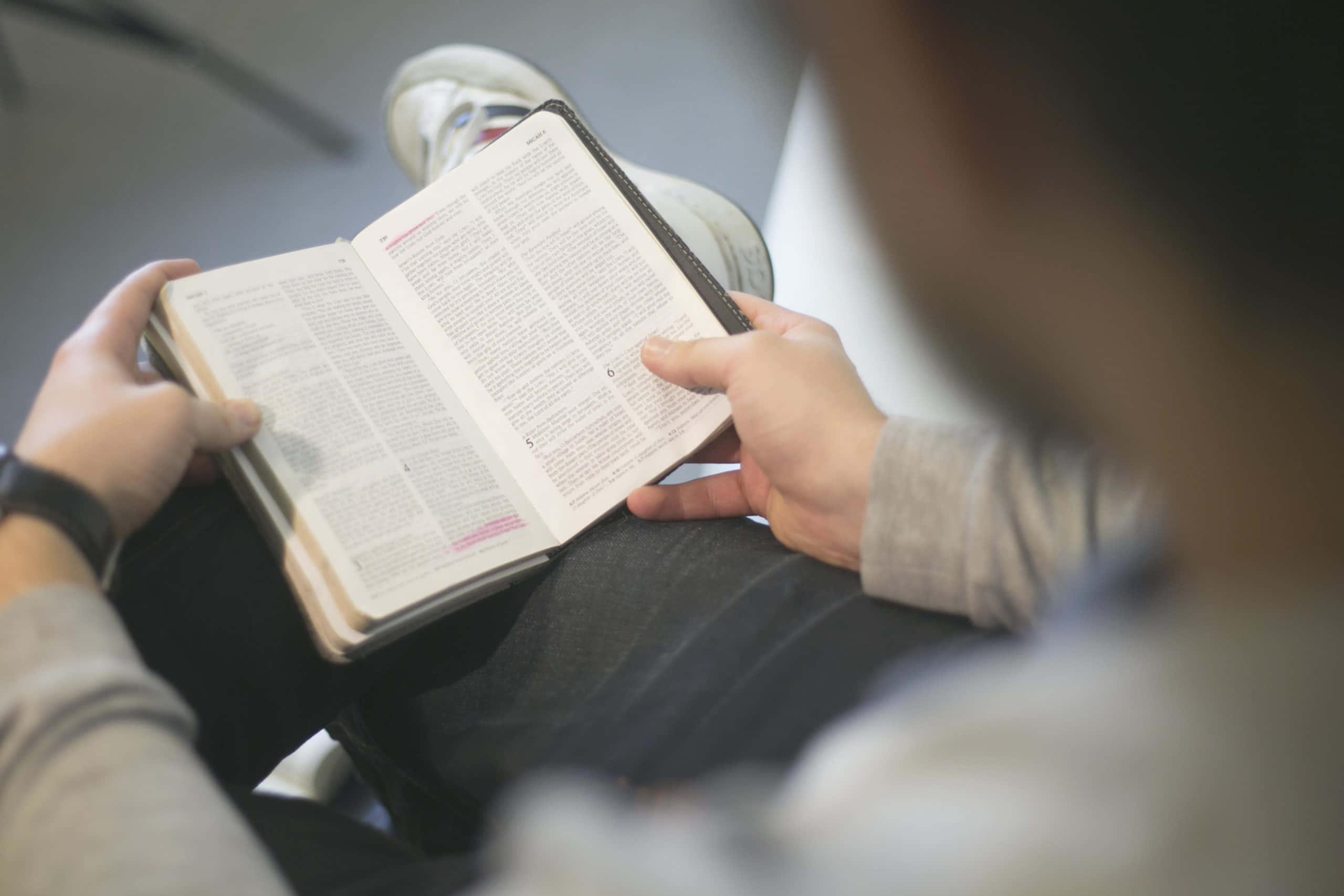 1. Discover Your Faith - An Open Bible — 2560x1707 wallpaper