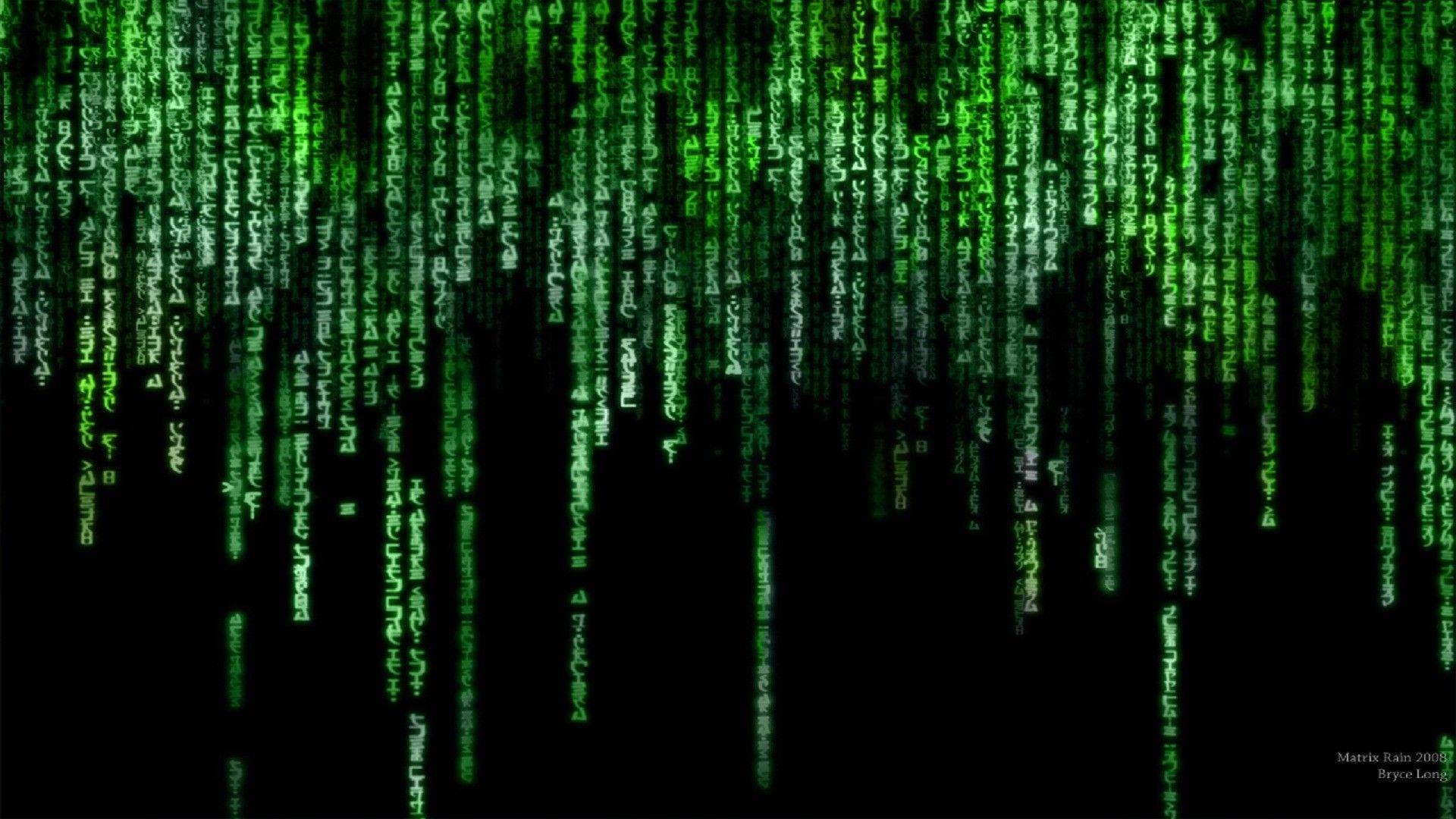 1) Step Into a Neon World of the Matrix — 1920x1080 wallpaper