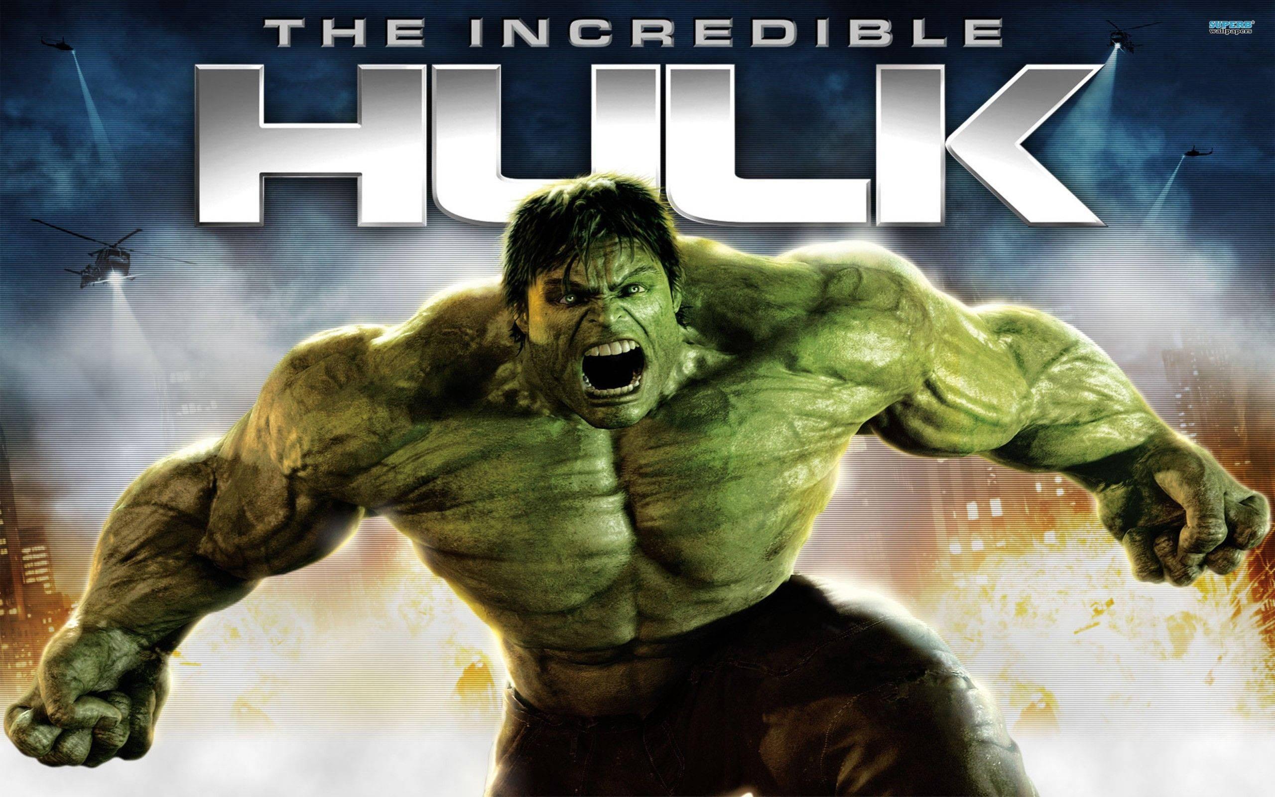 2008 The Incredible Hulk Movie — 2560x1600 wallpaper