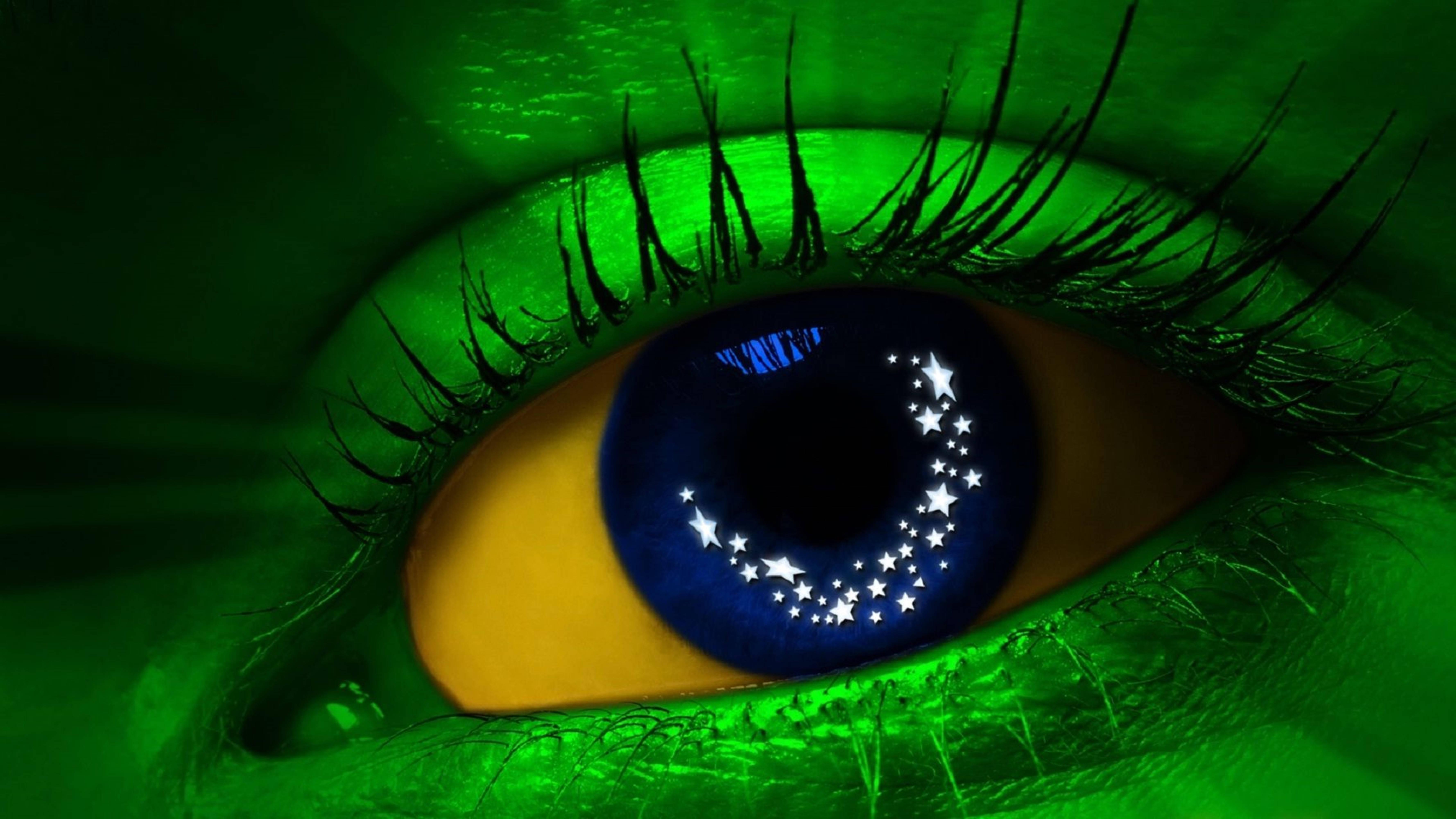 3D HD Starry Eyes — 7111x4000 wallpaper