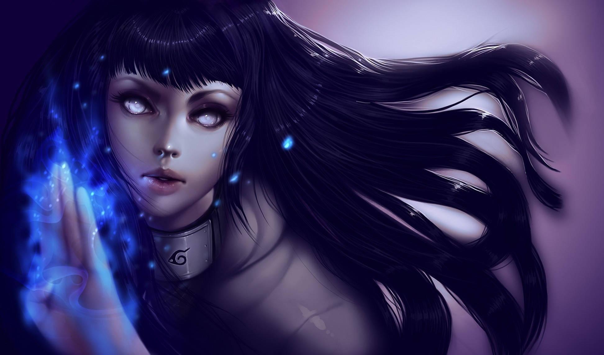 3D Hinata Gentle Fist — 1945x1144 wallpaper