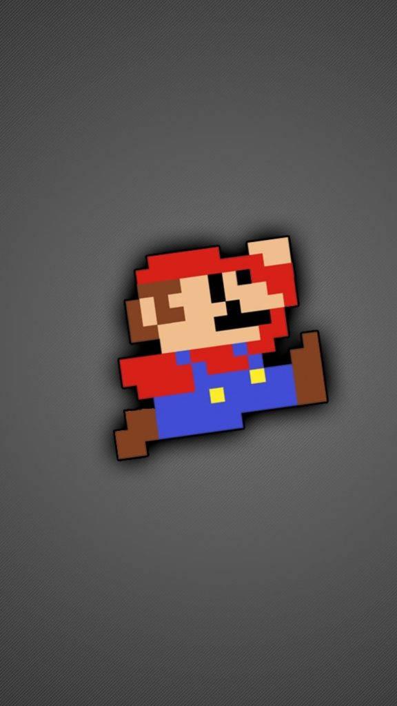 3d Iphone 8bit Super Mario — 576x1024 wallpaper