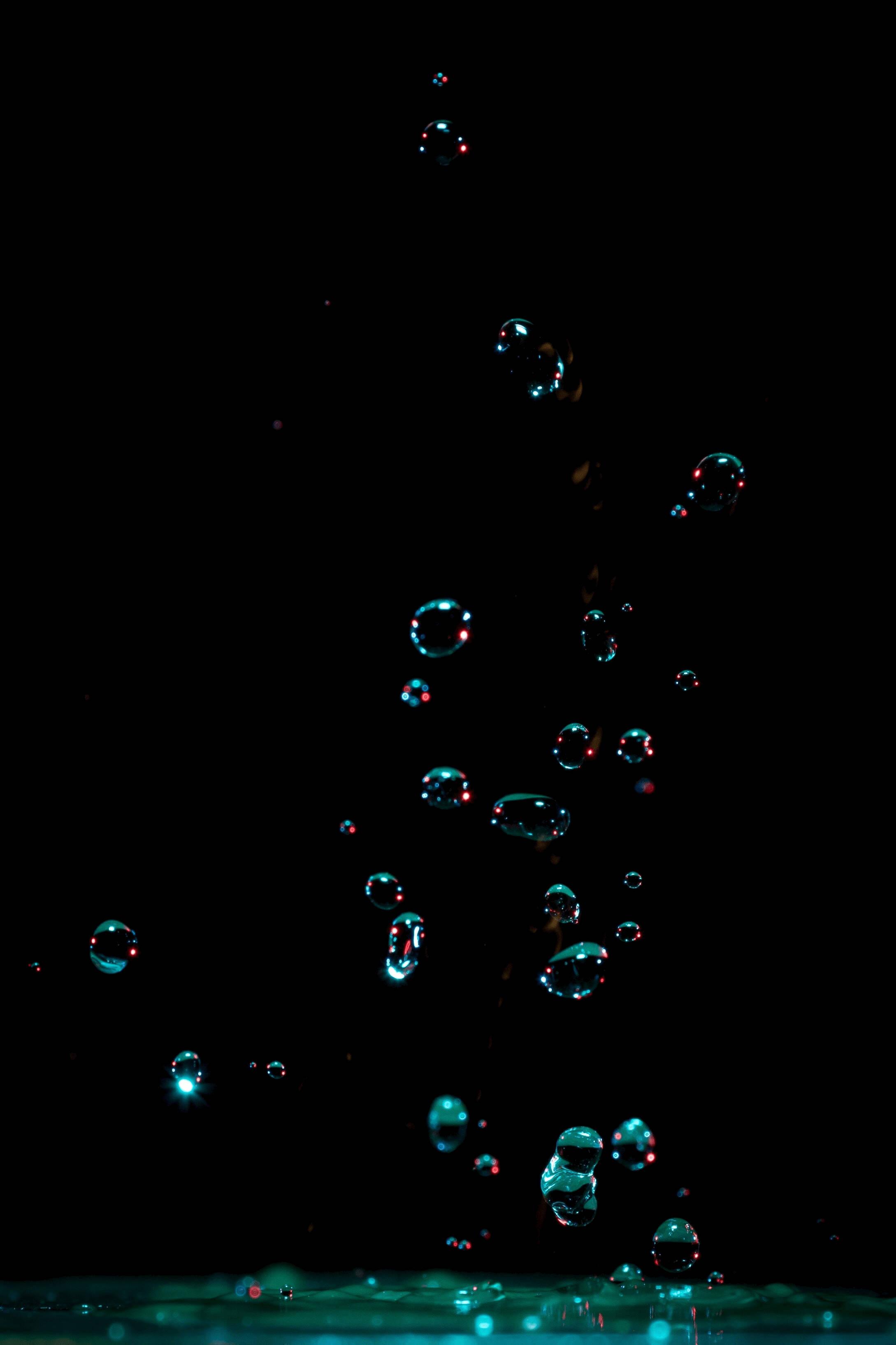 3d Iphone Floating Bubbles — 2178x3269 wallpaper