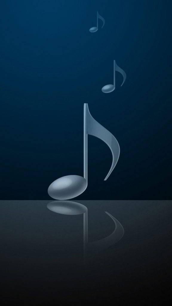 3d Iphone Musical Notes — 576x1024 wallpaper