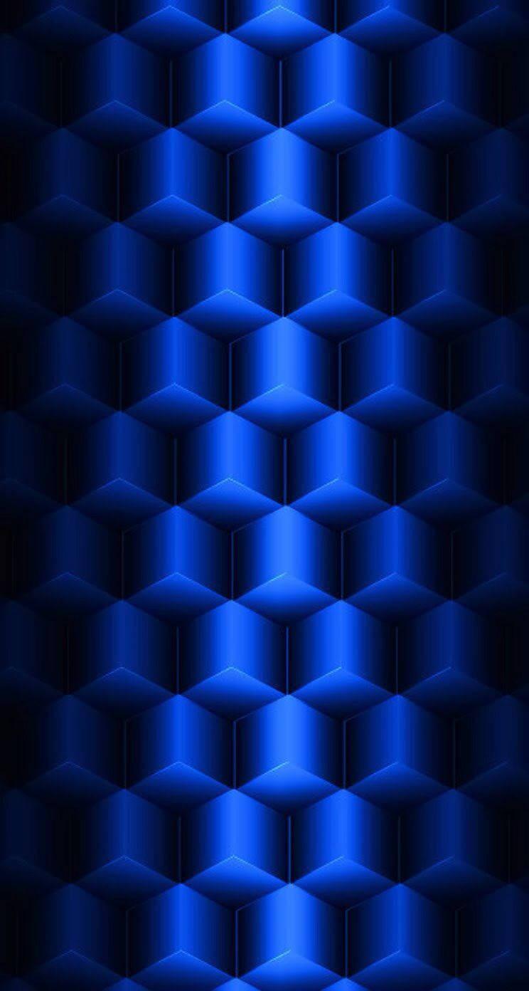 3d Iphone Top View Triangles — 744x1392 wallpaper