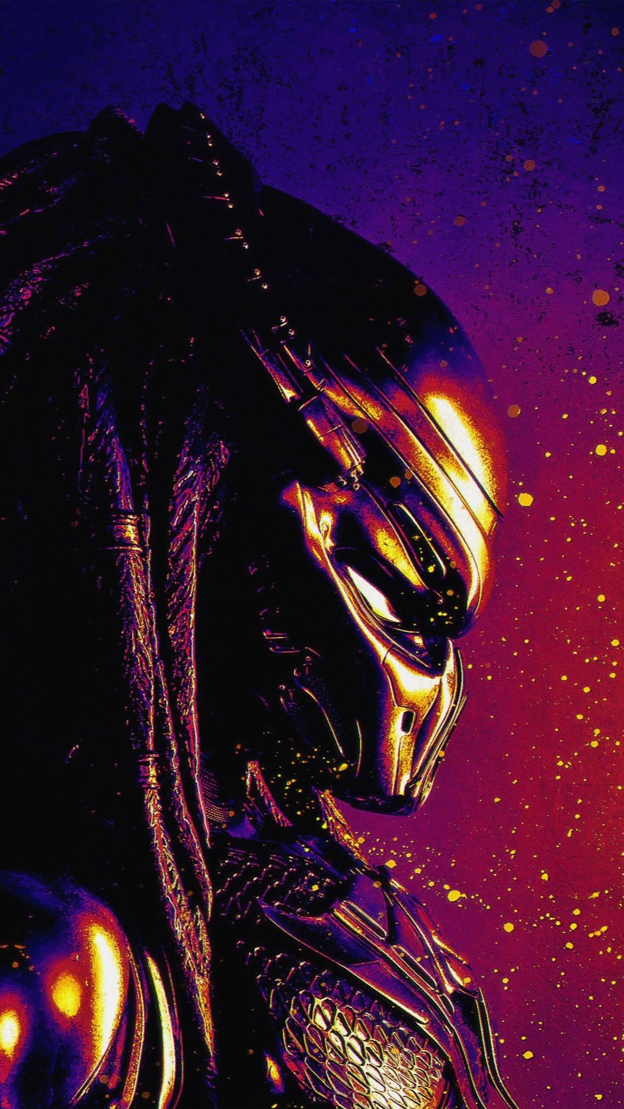 4K Android Predator Art — 1266x2250 wallpaper
