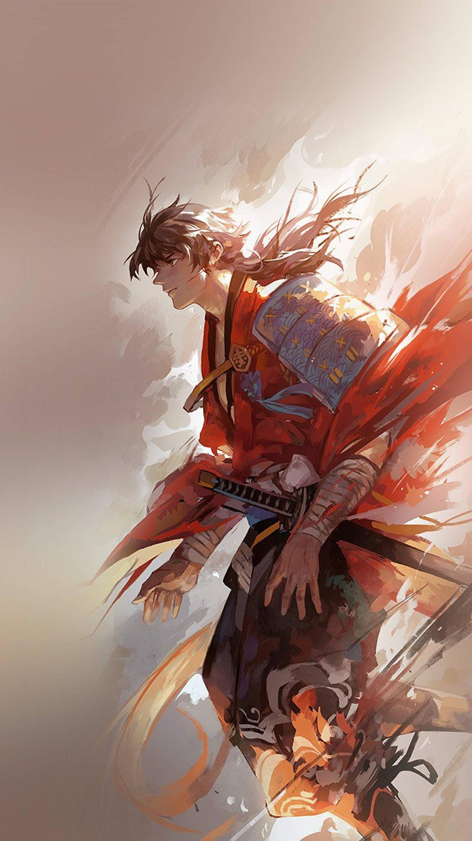 4K Anime IPhone Touken Ranbu Yoshiyuki — 1827x3250 wallpaper