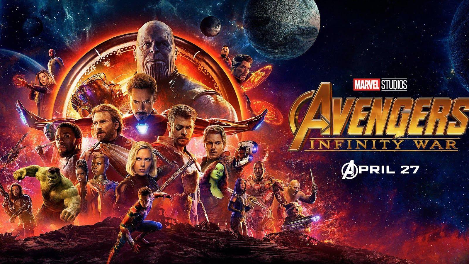 4k Avengers Infinity War Poster — 1600x900 wallpaper