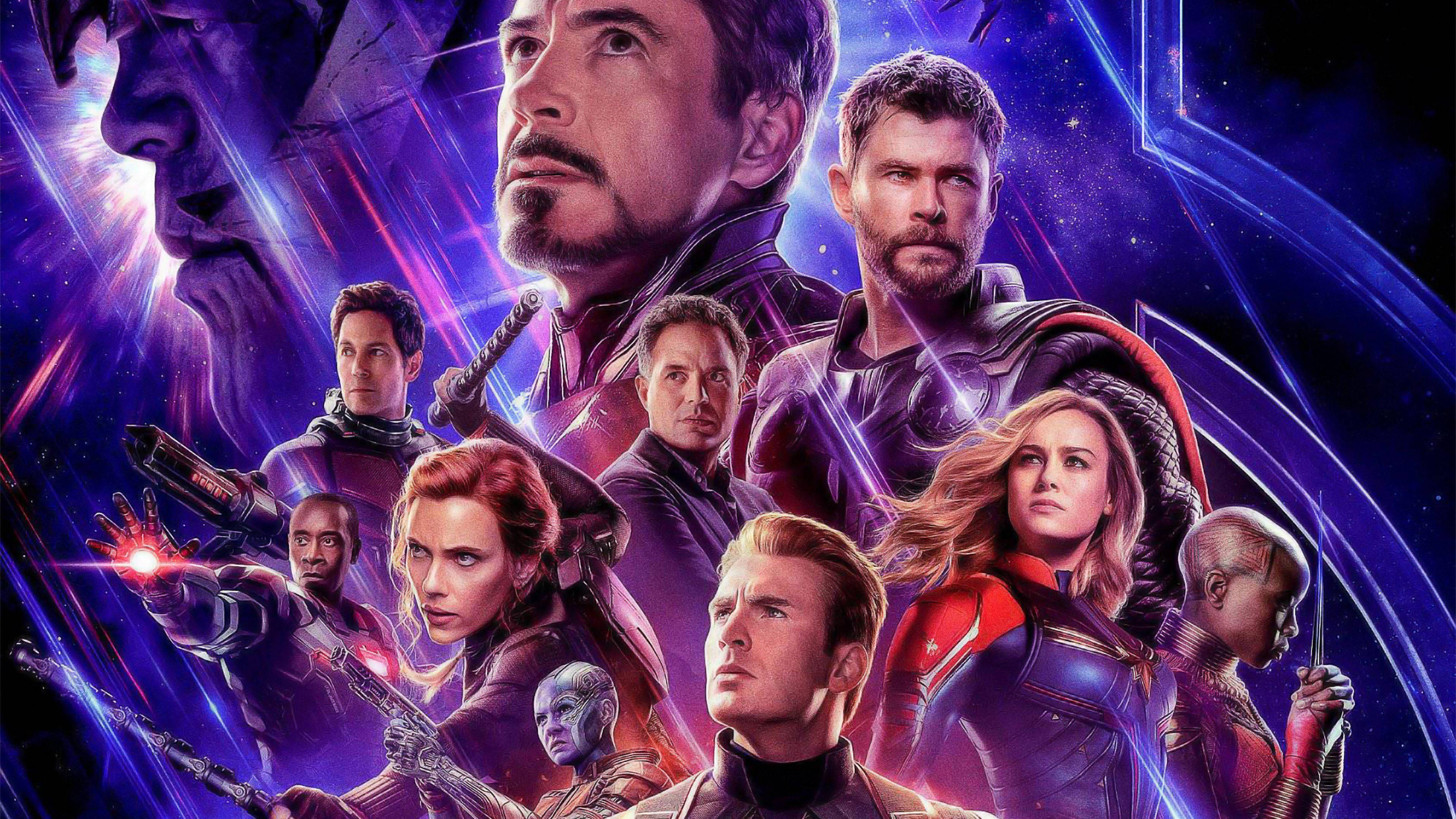 4K Avengers Infinity War Poster — 3840x2160 wallpaper