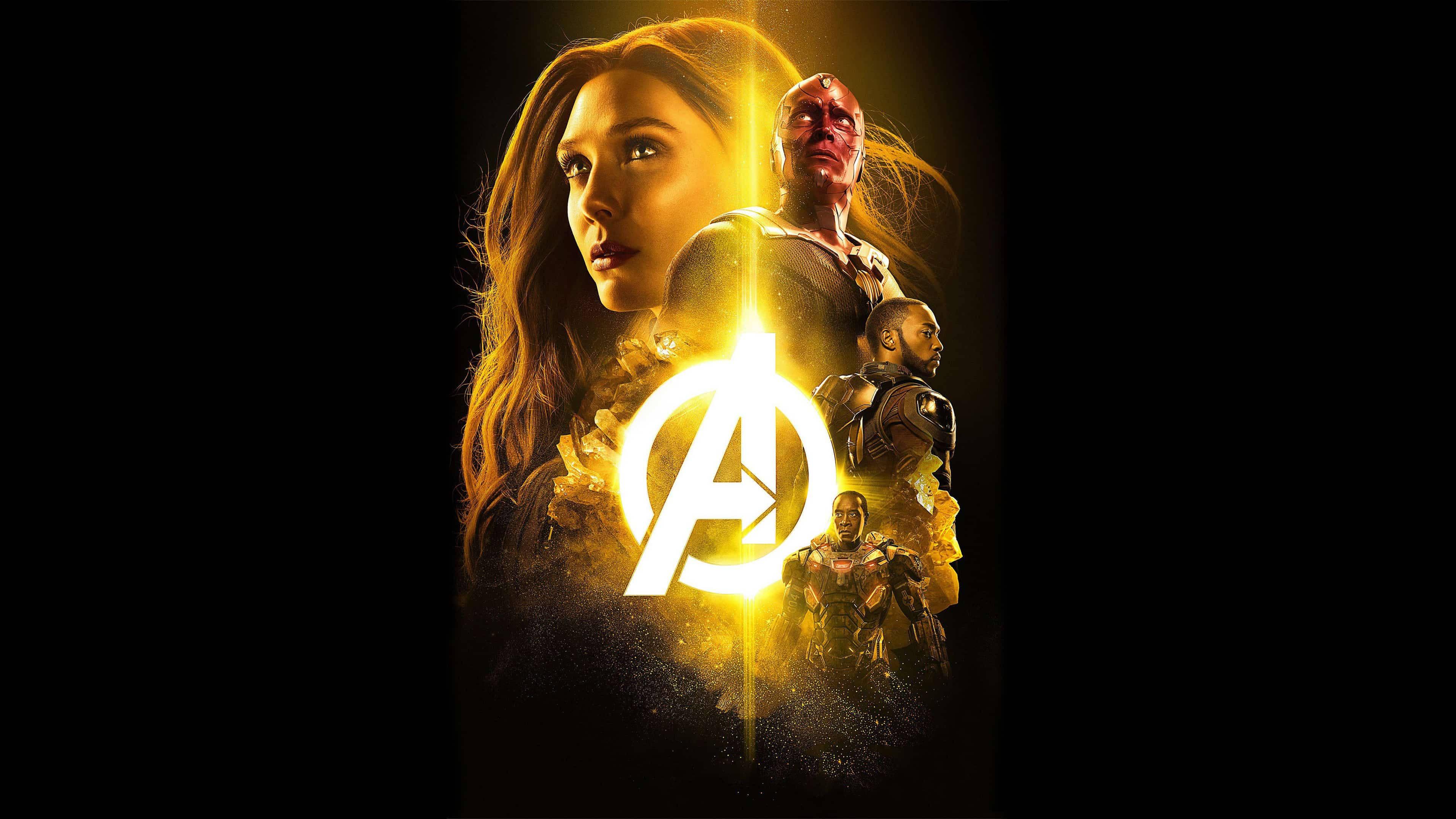 4k Avengers Wanda Maximoff — 3840x2160 wallpaper