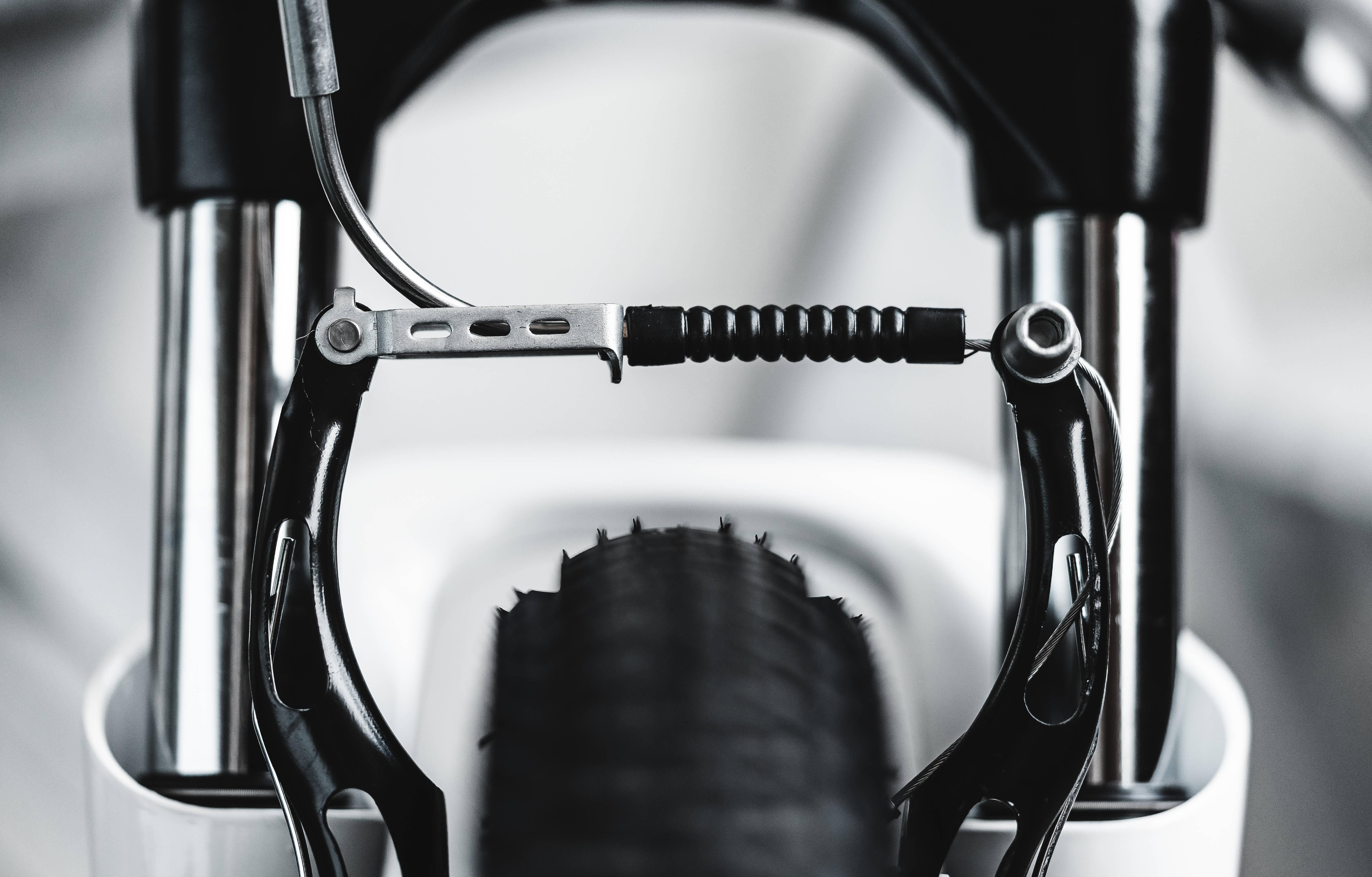 4K Bike Background Of Brakes — 5843x3736 wallpaper