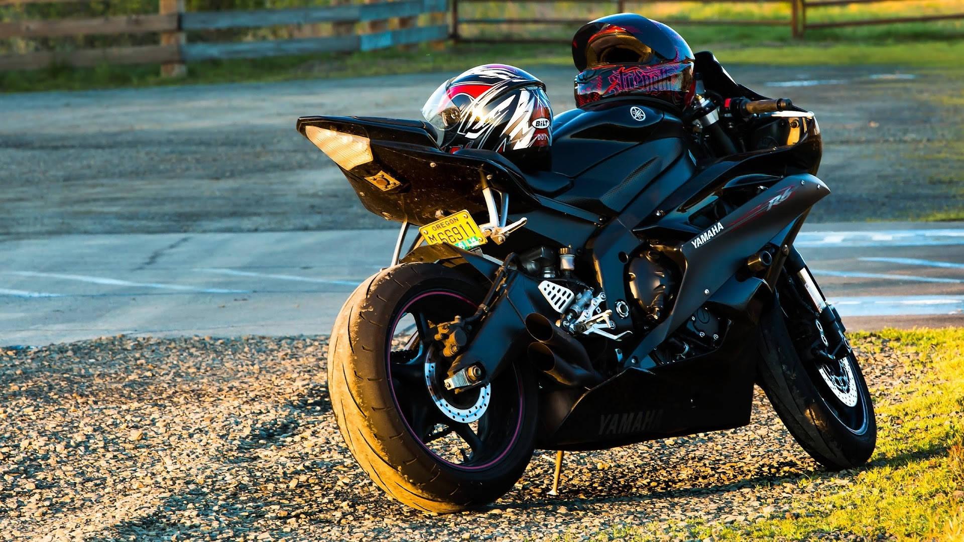 4k Bike On Pebble Pavement — 1920x1080 wallpaper