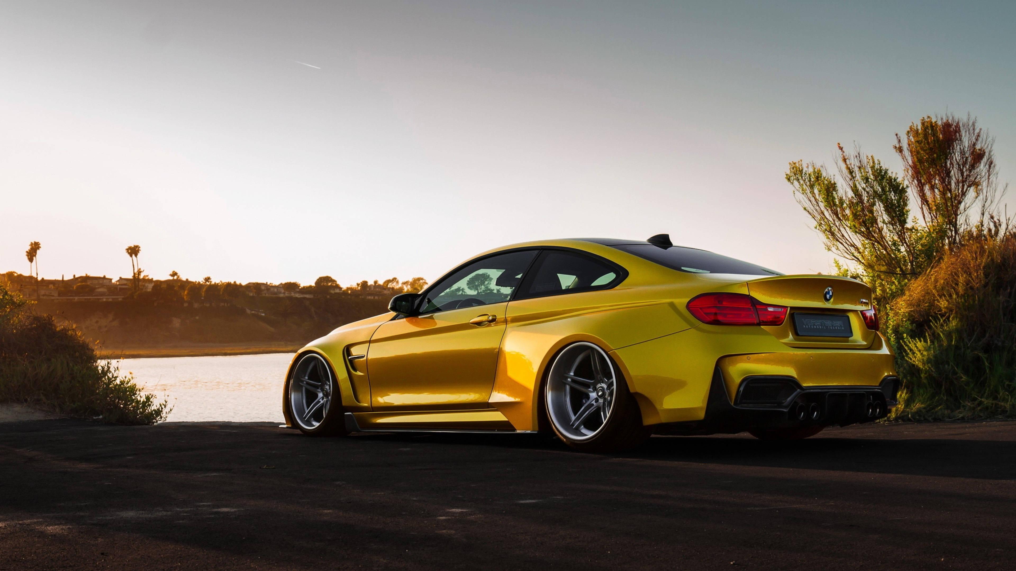 4K BMW In Lake — 3840x2160 wallpaper