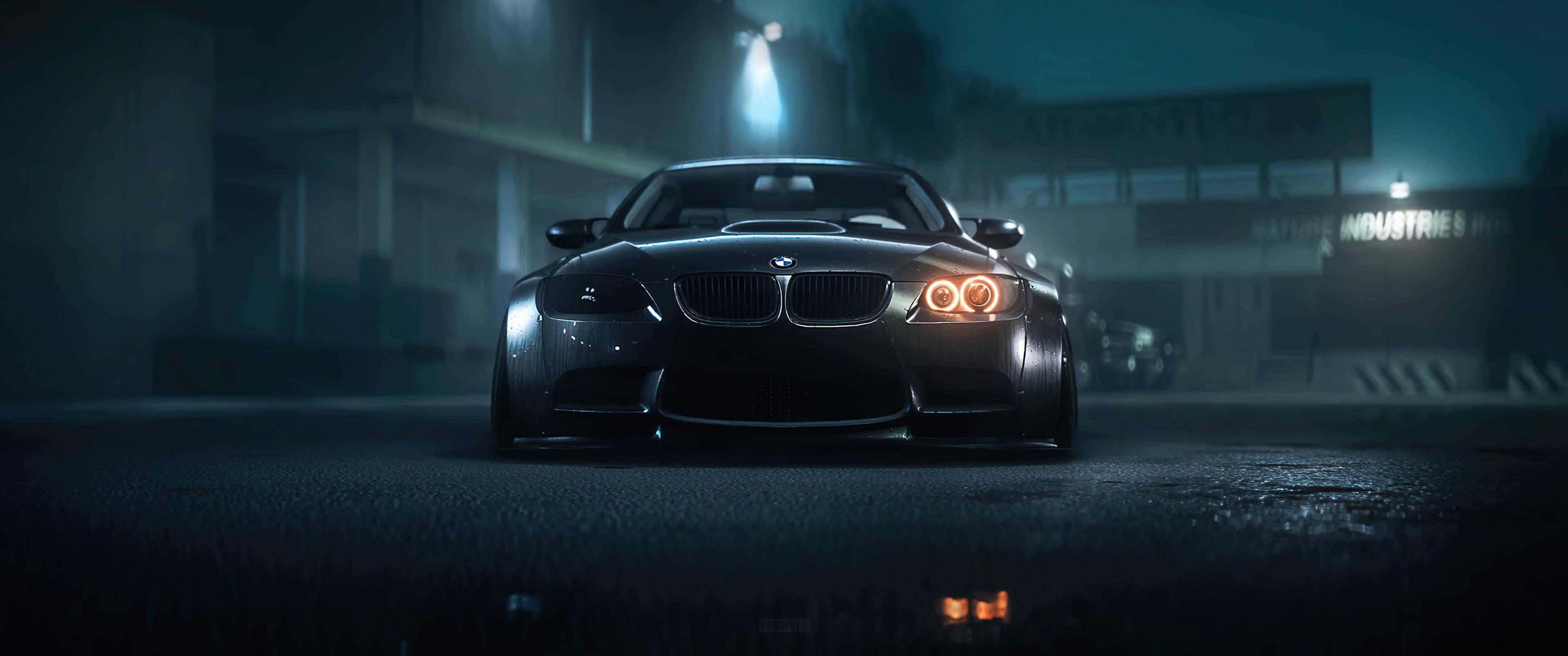 4K BMW M3 GT2 — 3840x1608 wallpaper