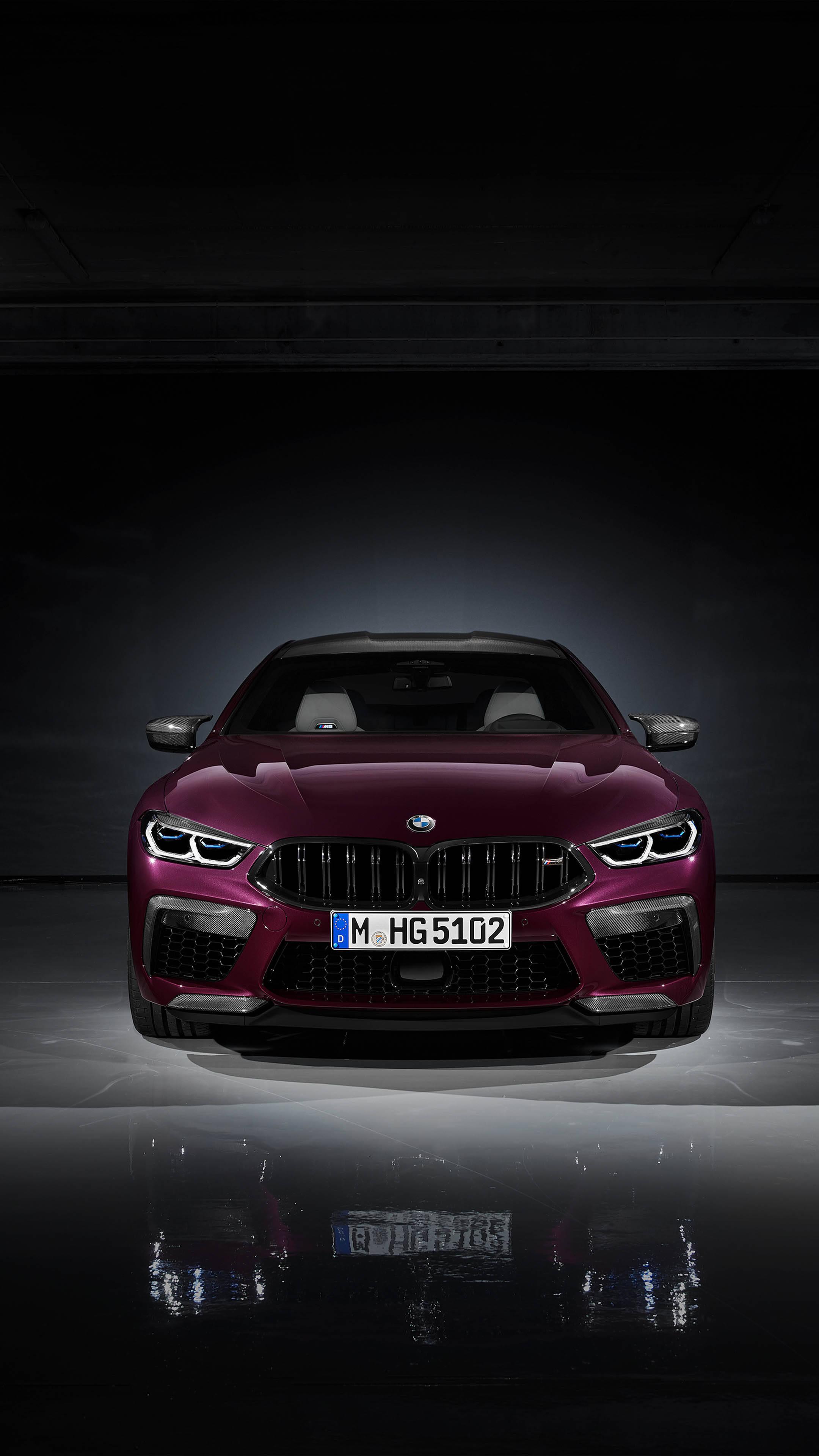4K BMW M8 Purple — 2160x3840 wallpaper