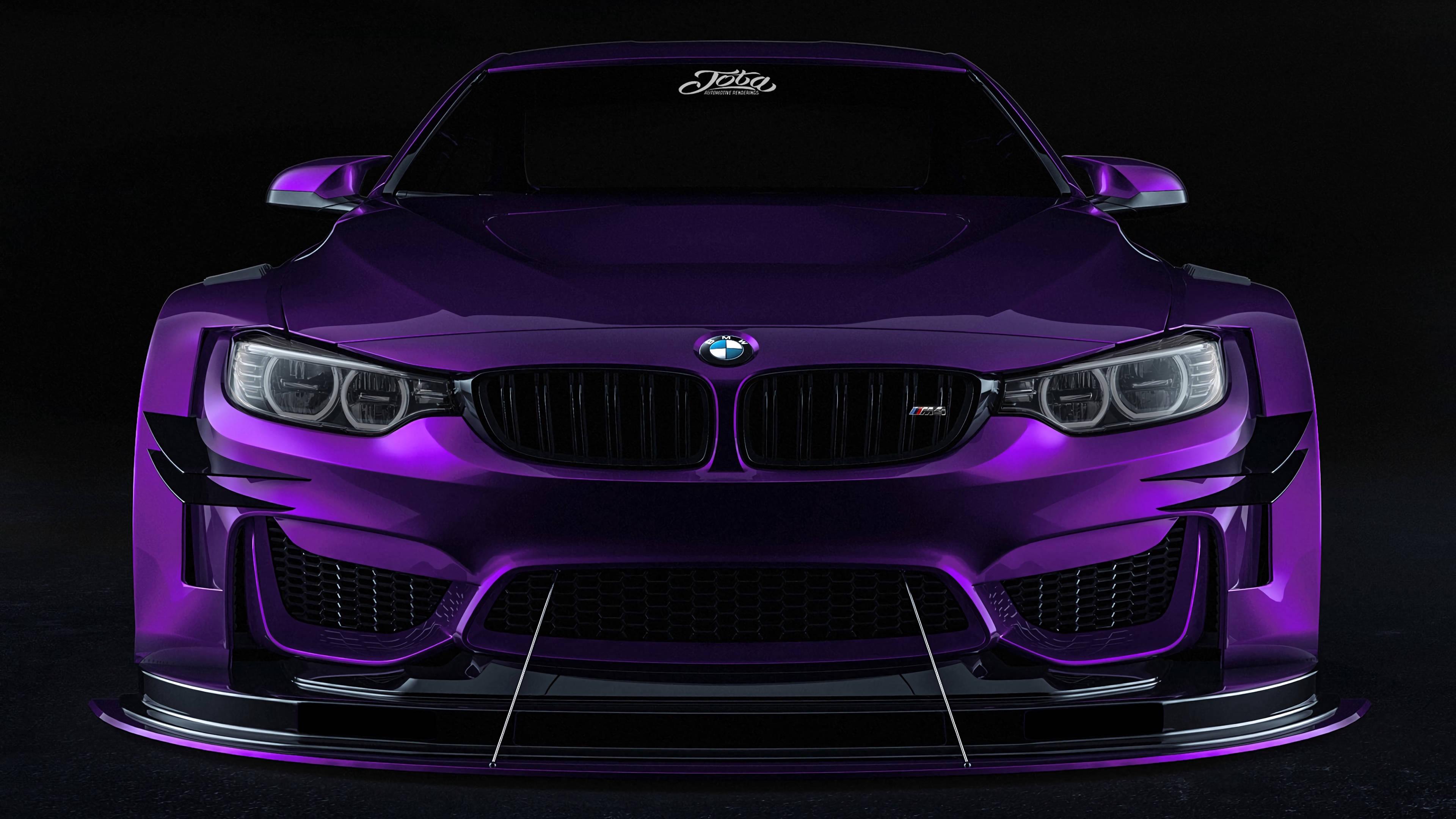 4K BMW Purple — 3840x2160 wallpaper