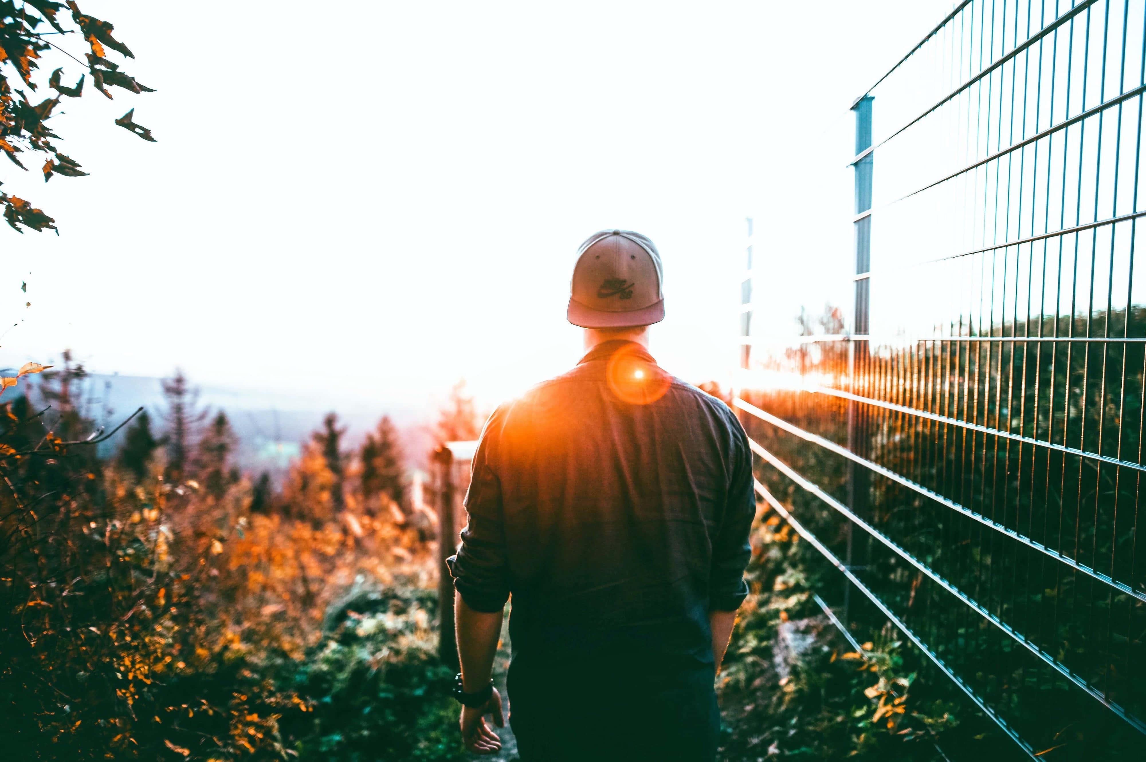 4K Boys Attitude On Sunset Landscape — 4000x2662 wallpaper
