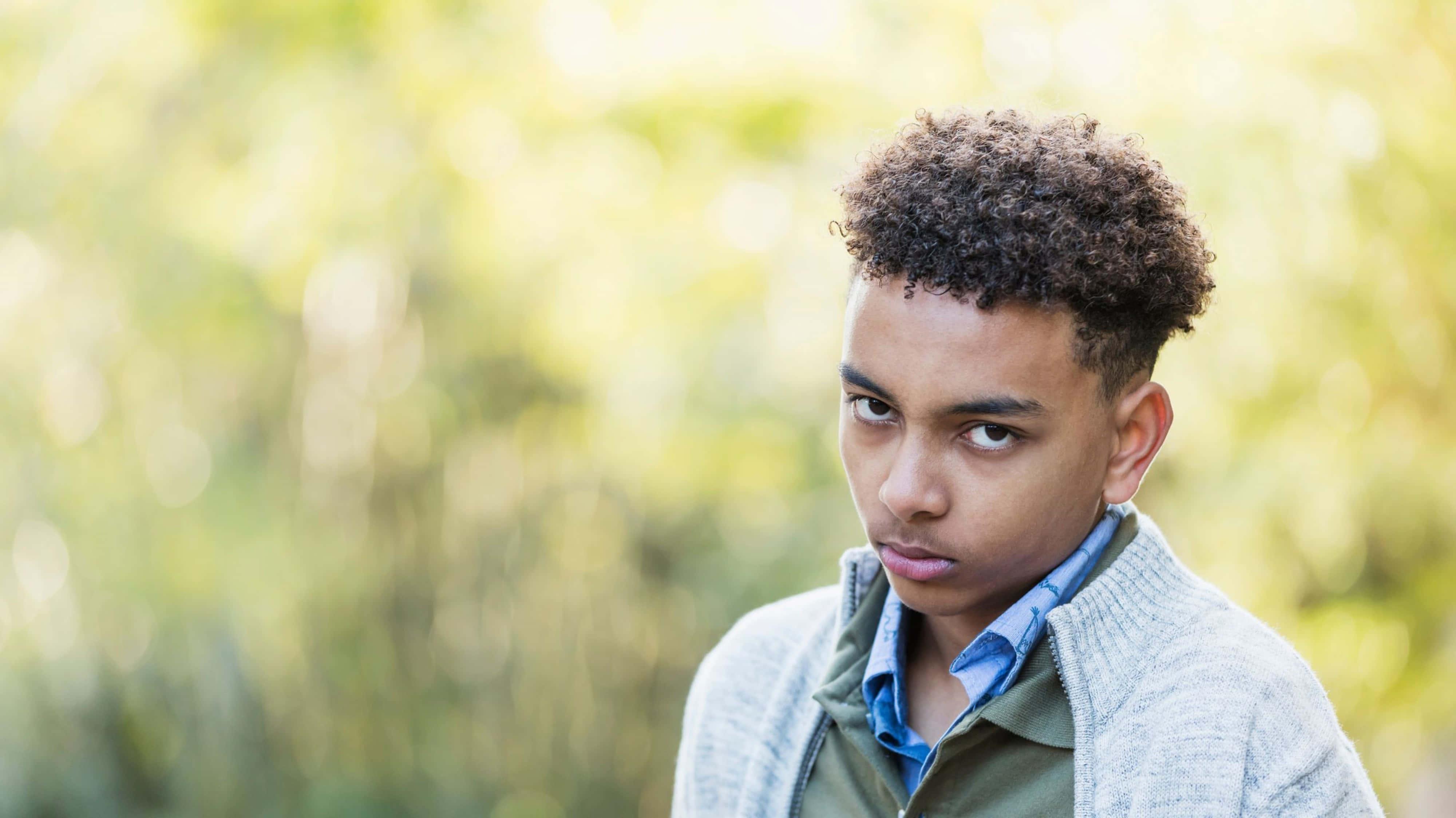 4K Boys Attitude With Afro Hair — 4000x2250 wallpaper