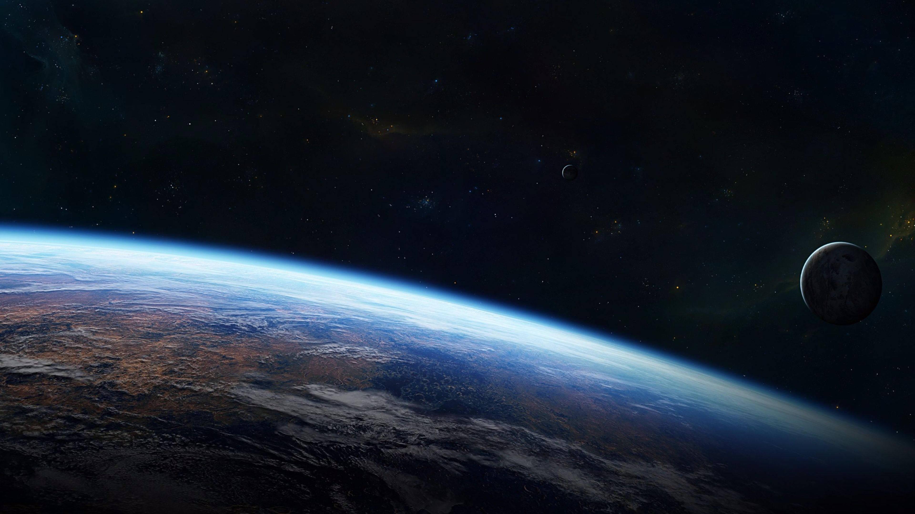 4k Earth Distant View — 3840x2160 wallpaper