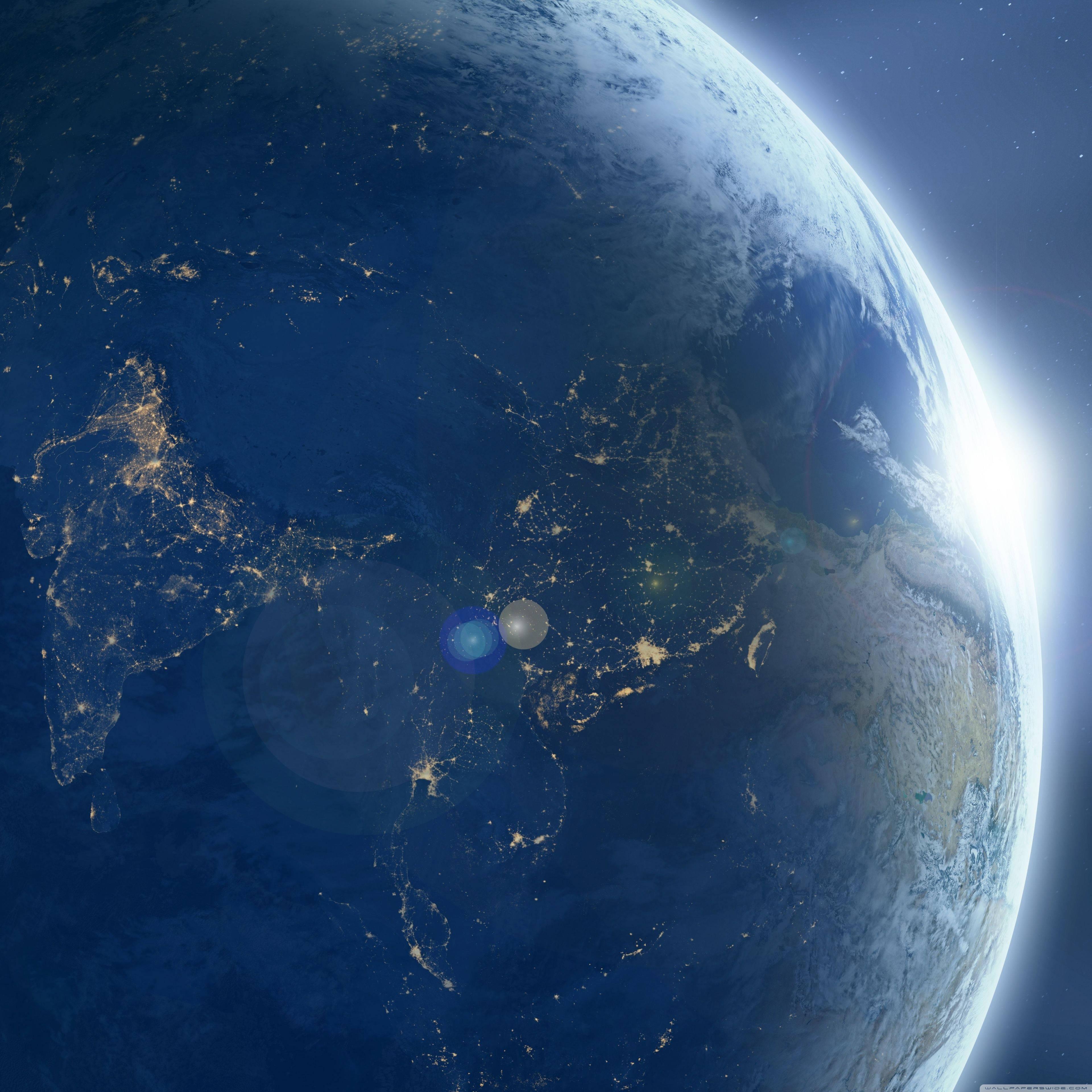 4k Earth Macro Shot — 3840x3840 wallpaper
