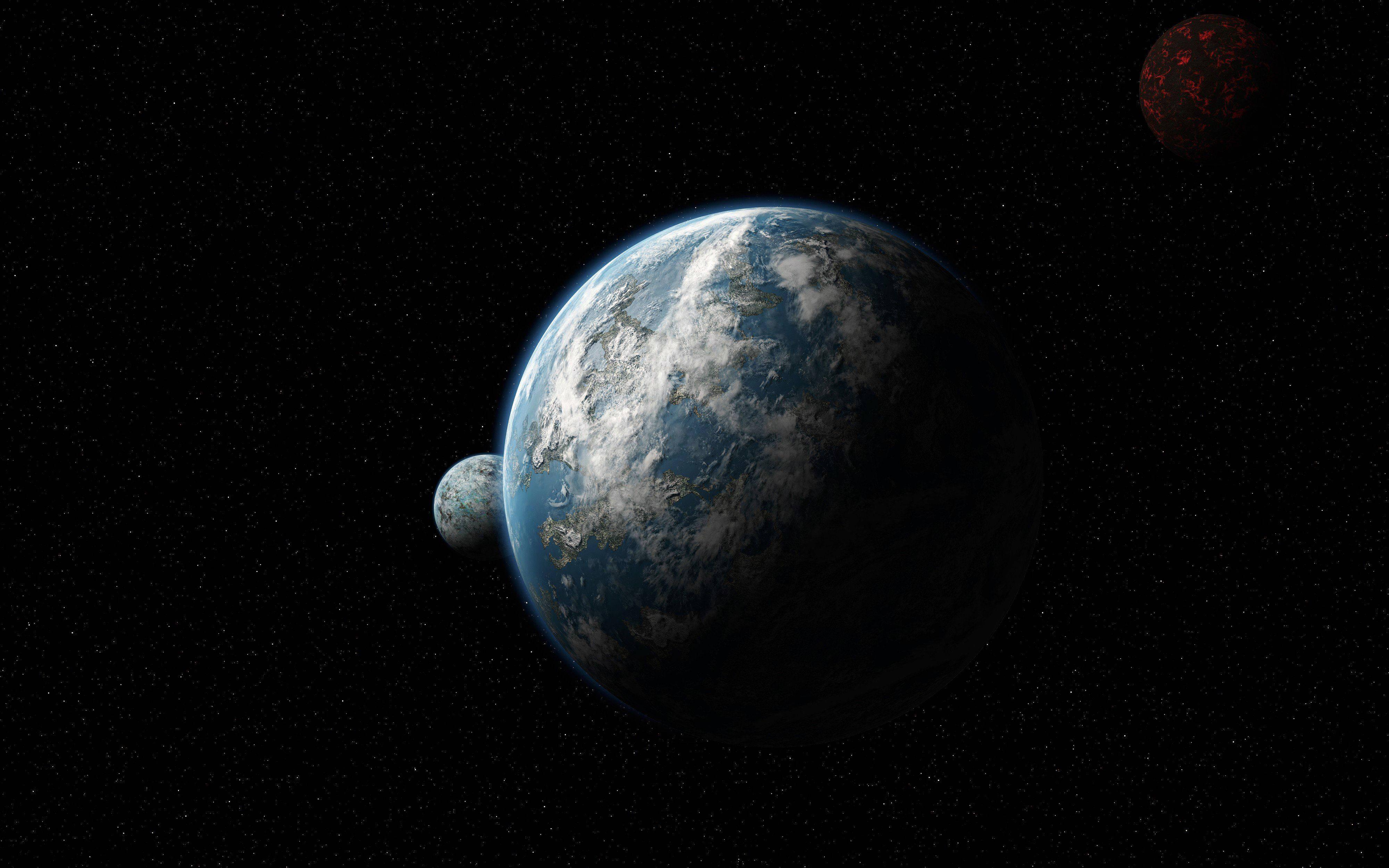 4k Earth Shadow — 4000x2500 wallpaper