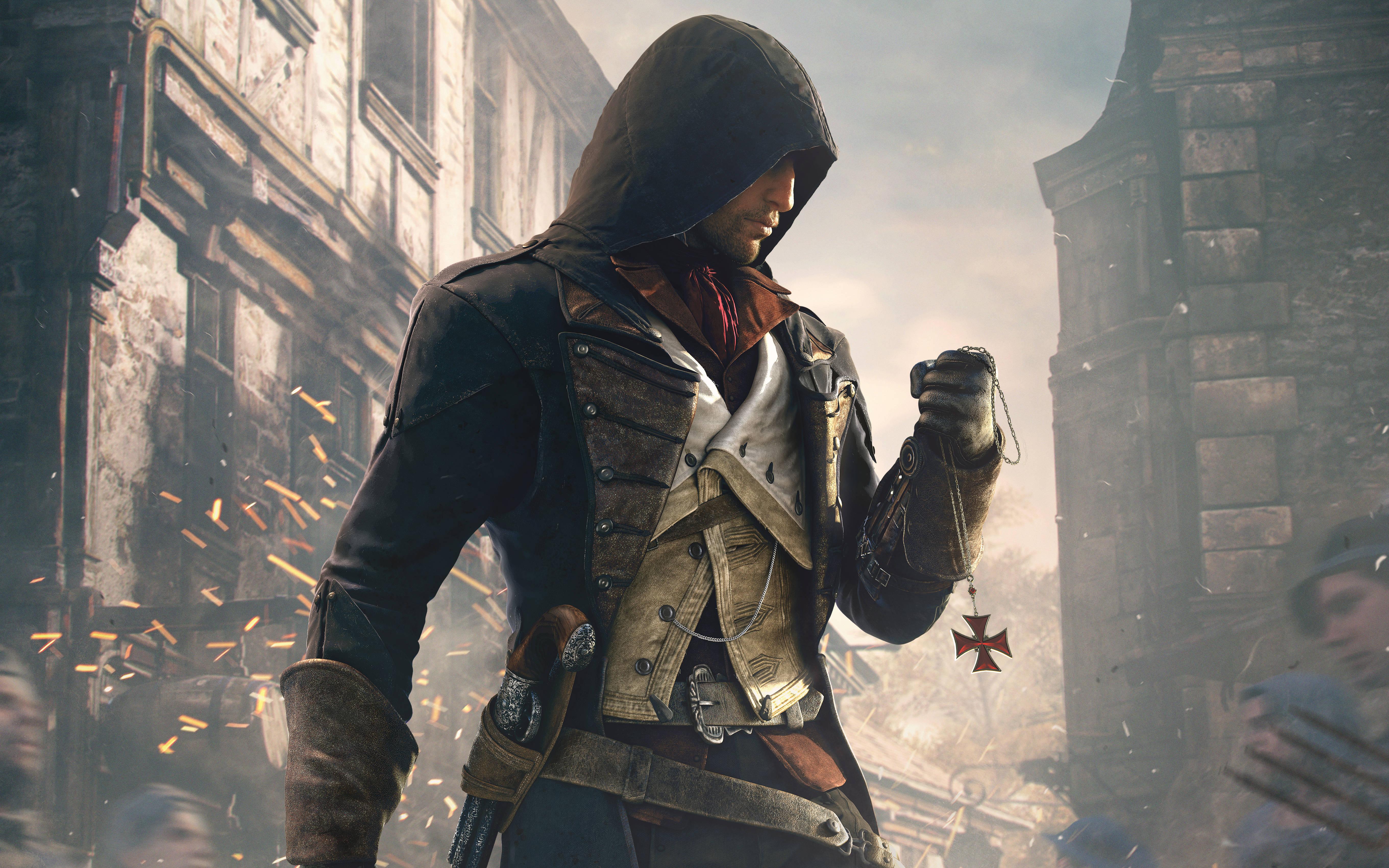 4k Gaming Assassin Arno Dorian — 5443x3402 wallpaper