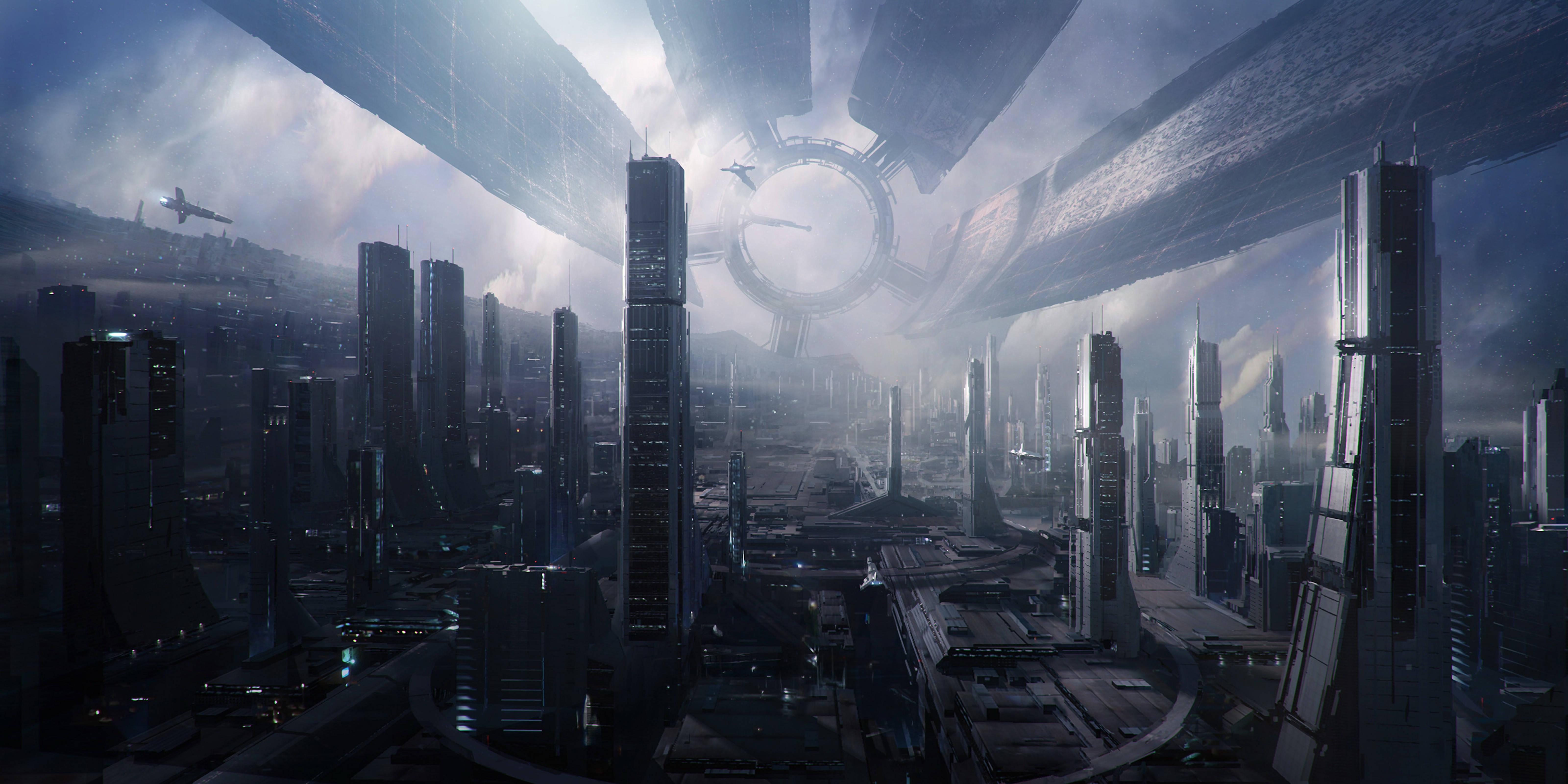 4k Gaming Mass Effect 2 — 6400x3200 wallpaper