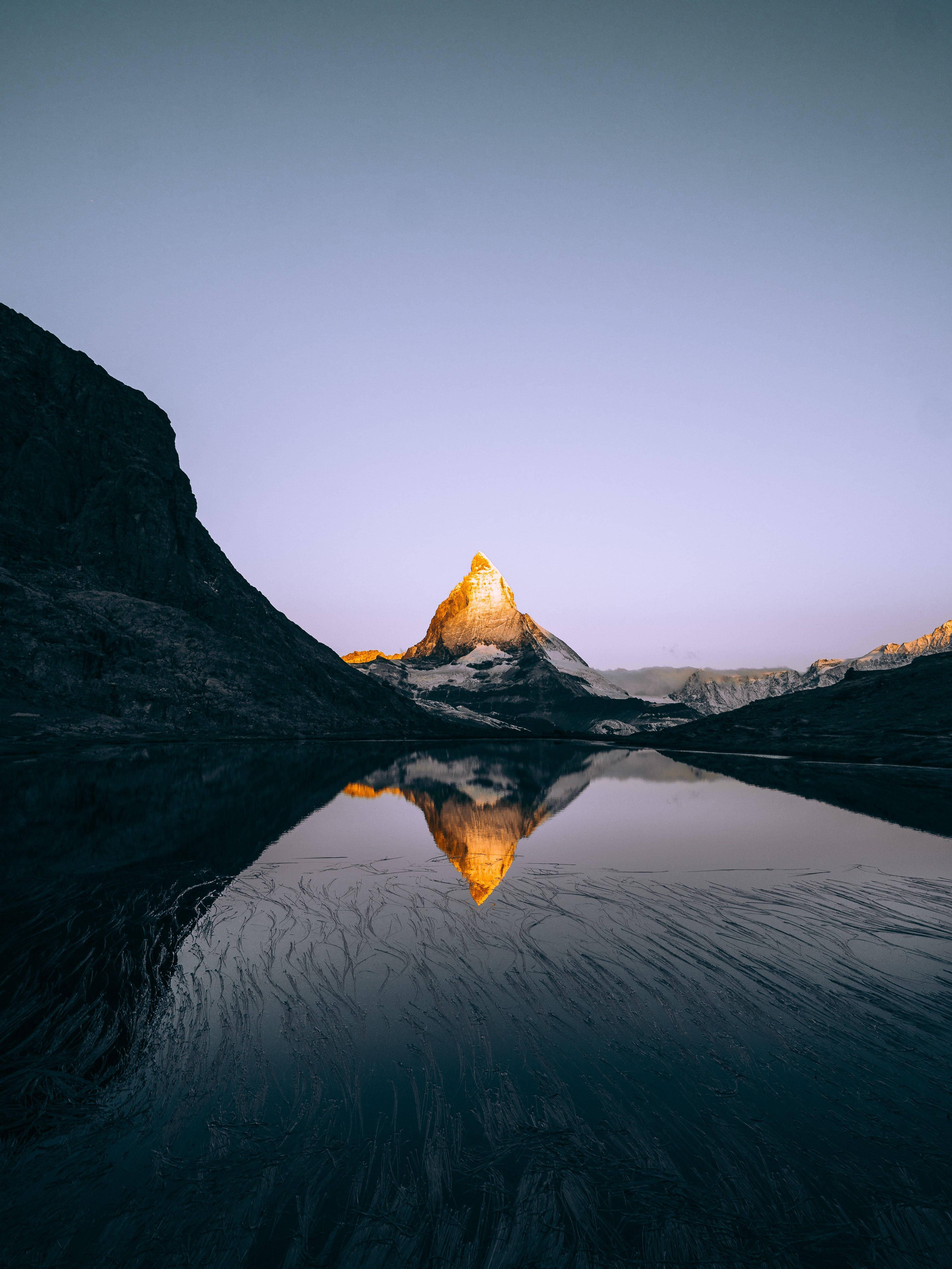 4k Ipad Mountain At Night — 3651x4868 wallpaper