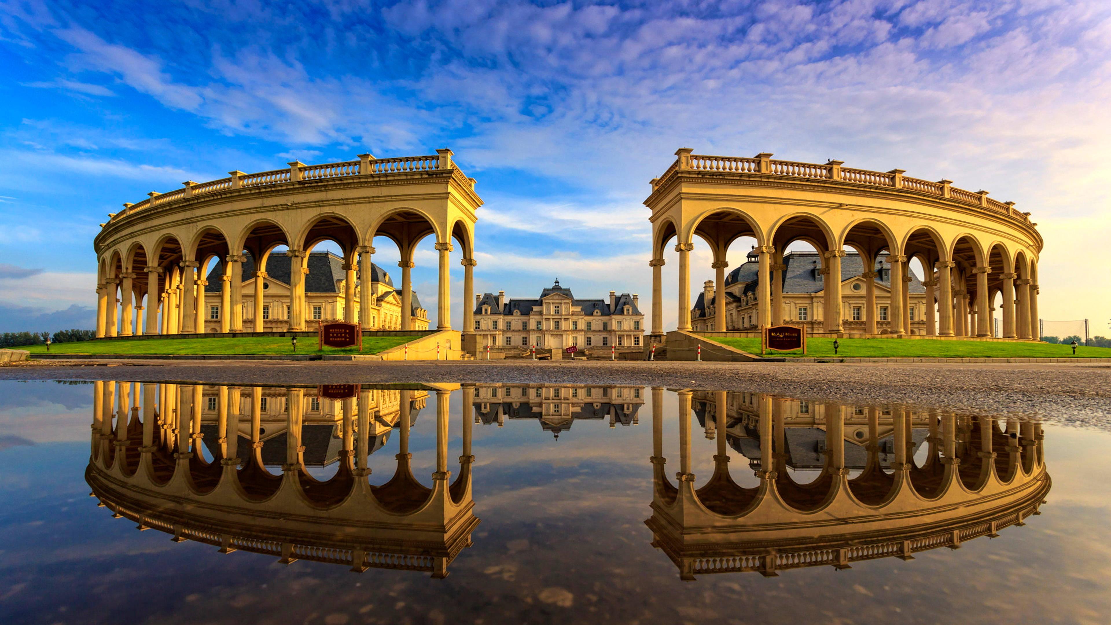 4K Laptop Lafayette Castle — 3840x2160 wallpaper