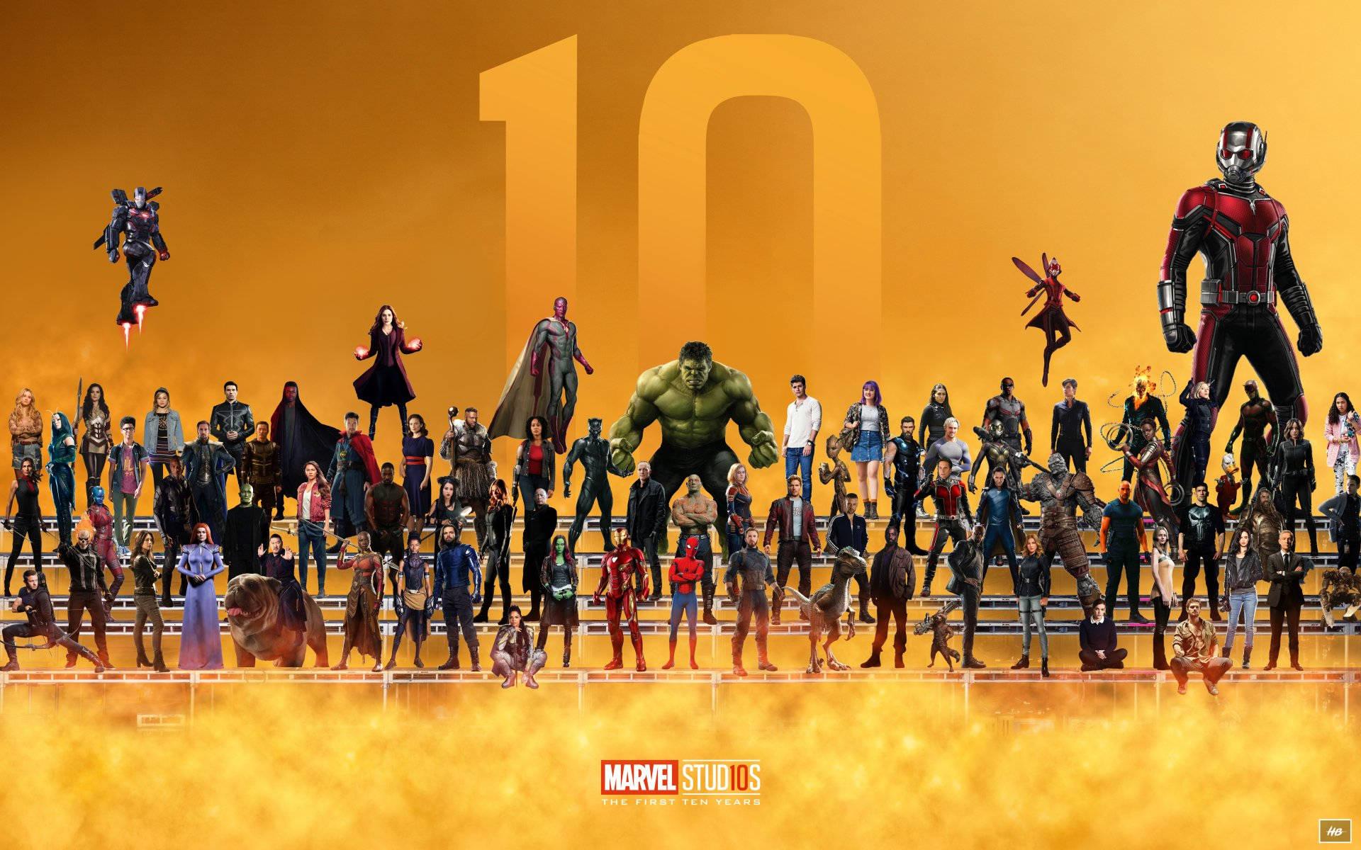 4k Marvel Characters — 1920x1200 wallpaper
