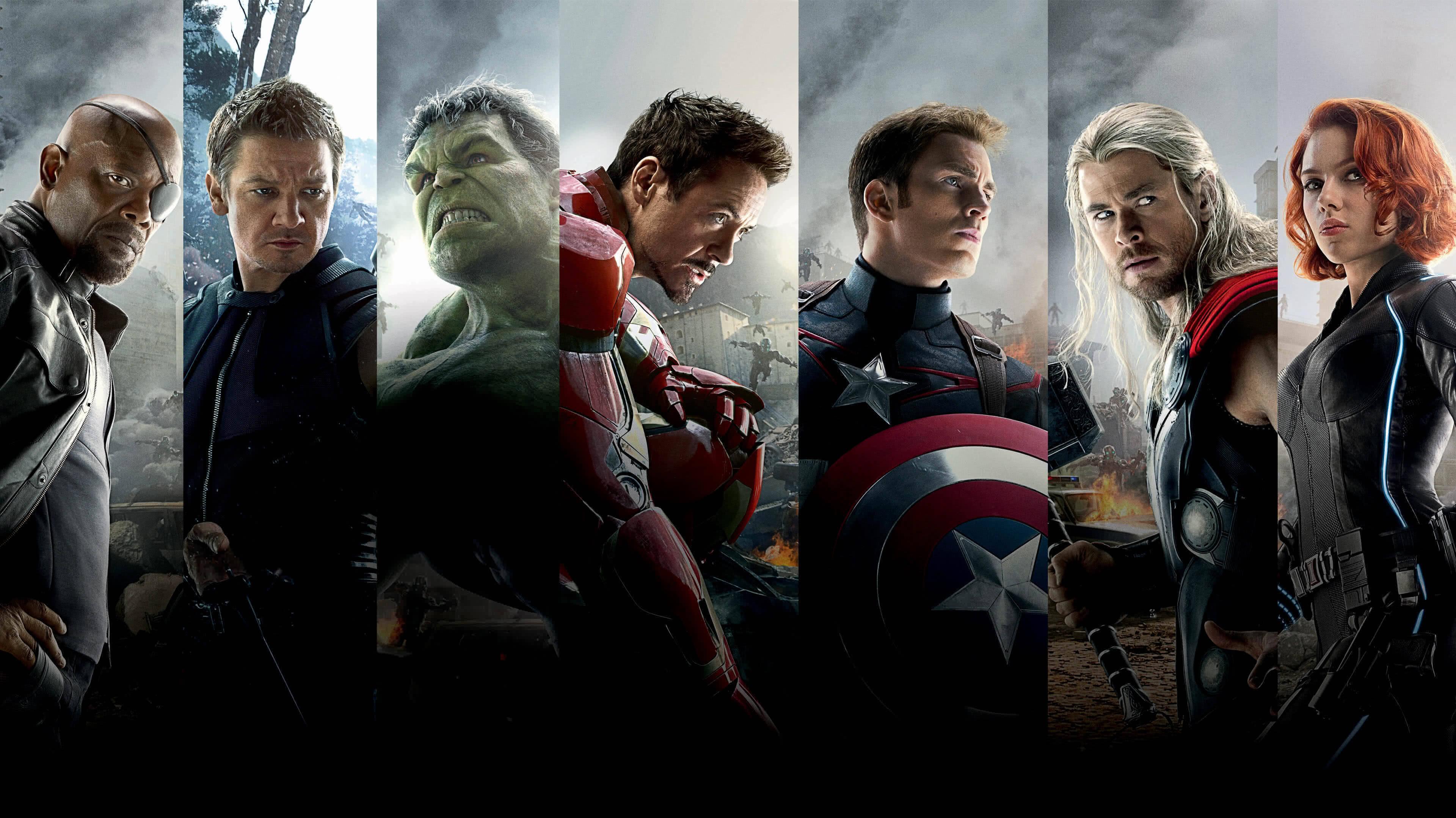 4K Marvel Characters — 3840x2160 wallpaper