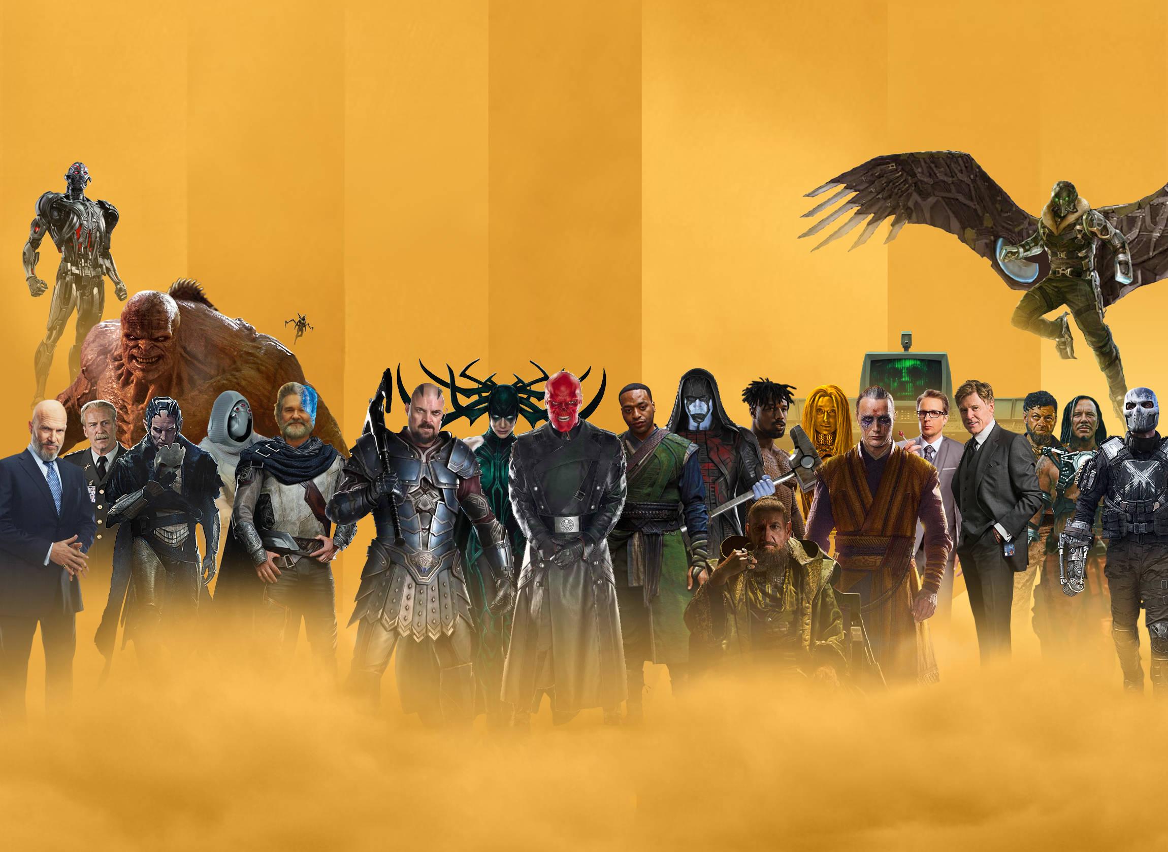 4k Marvel Villains — 2300x1678 wallpaper