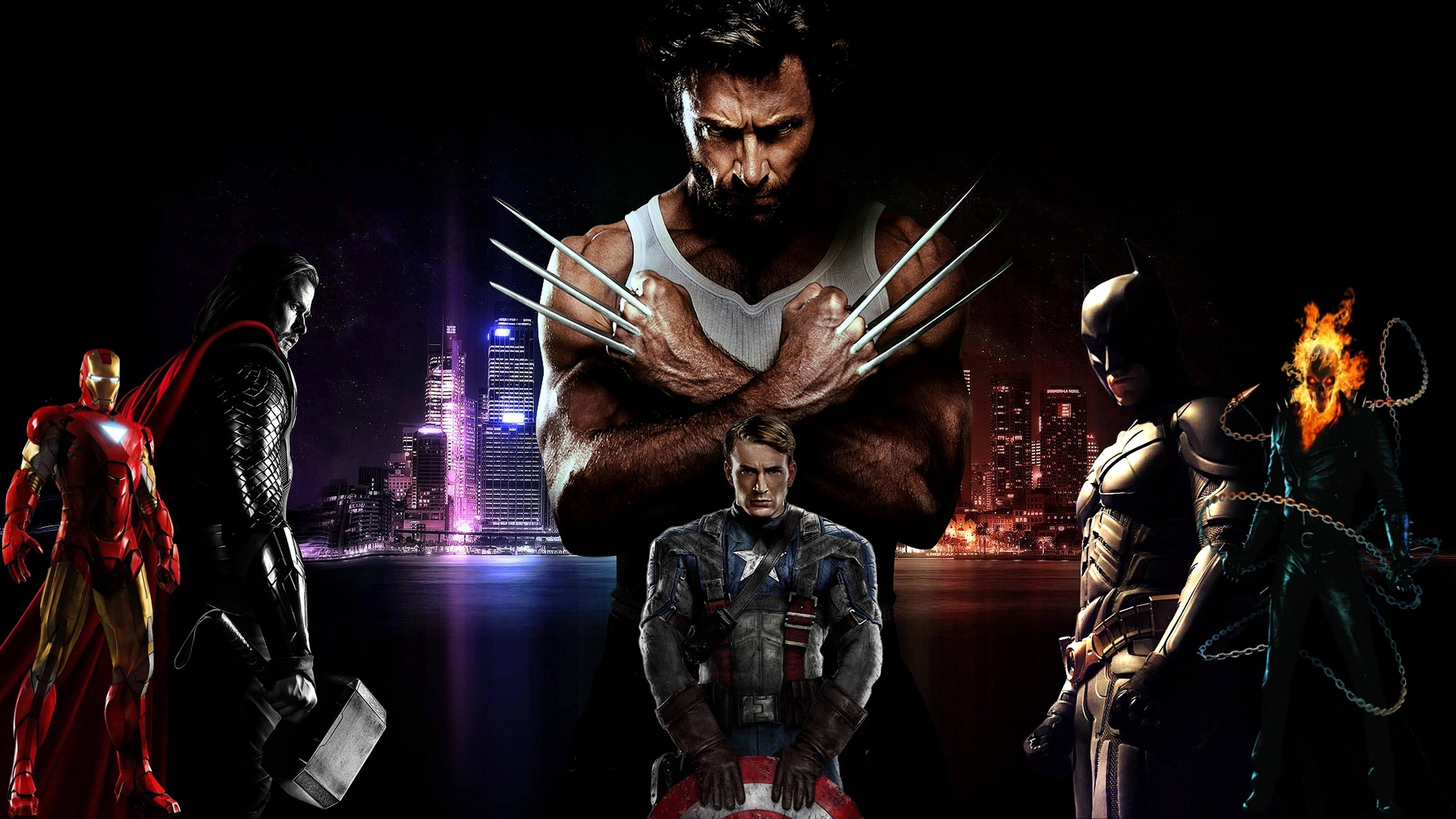 4k Marvel Wolverine — 4090x2300 wallpaper