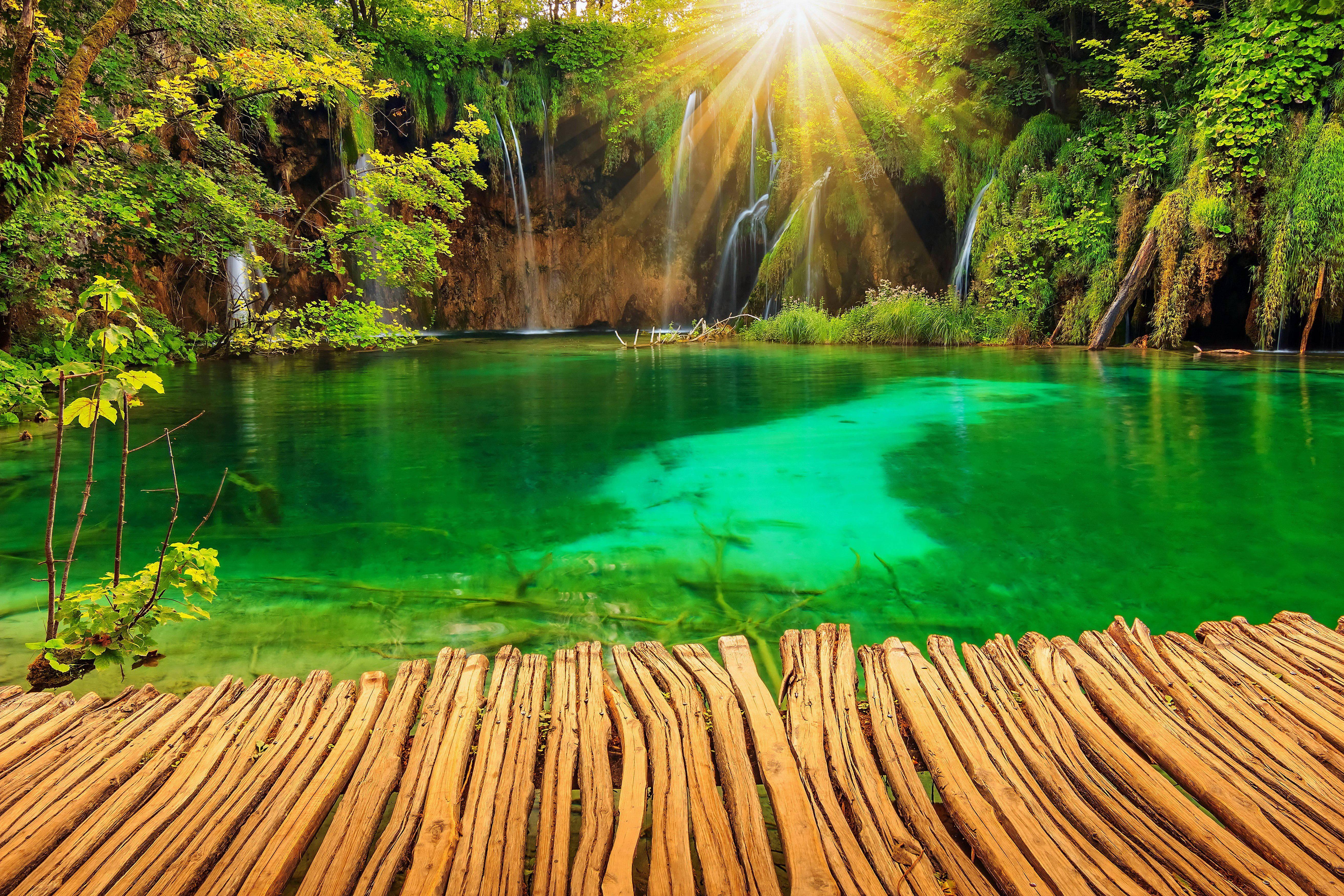 4k Nature Sunshine On River — 5250x3500 wallpaper
