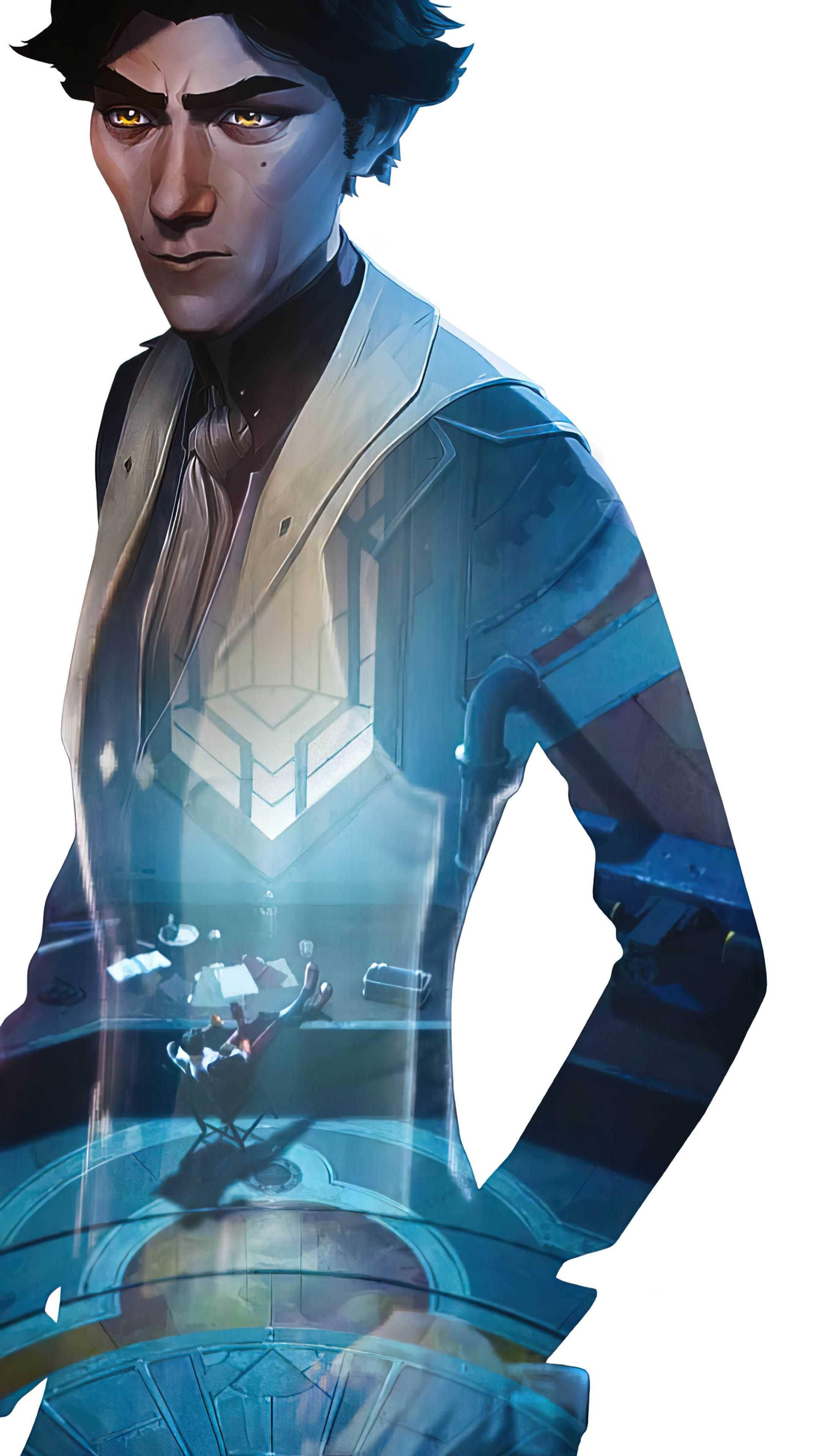 4K Phone Background Arcane Viktor — 2160x3840 wallpaper