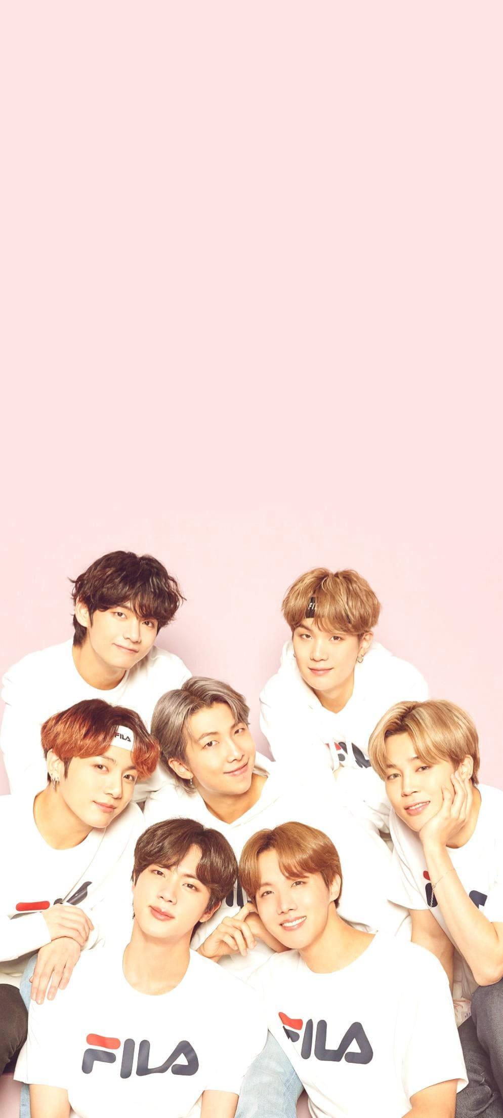4K Phone Background BTS FILA — 994x2208 wallpaper