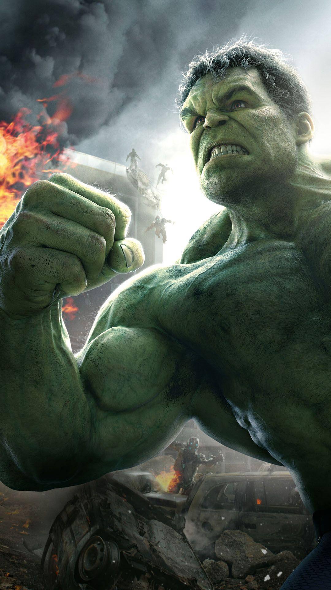 4K Phone Background Hulk Age Of Ultron — 1080x1920 wallpaper