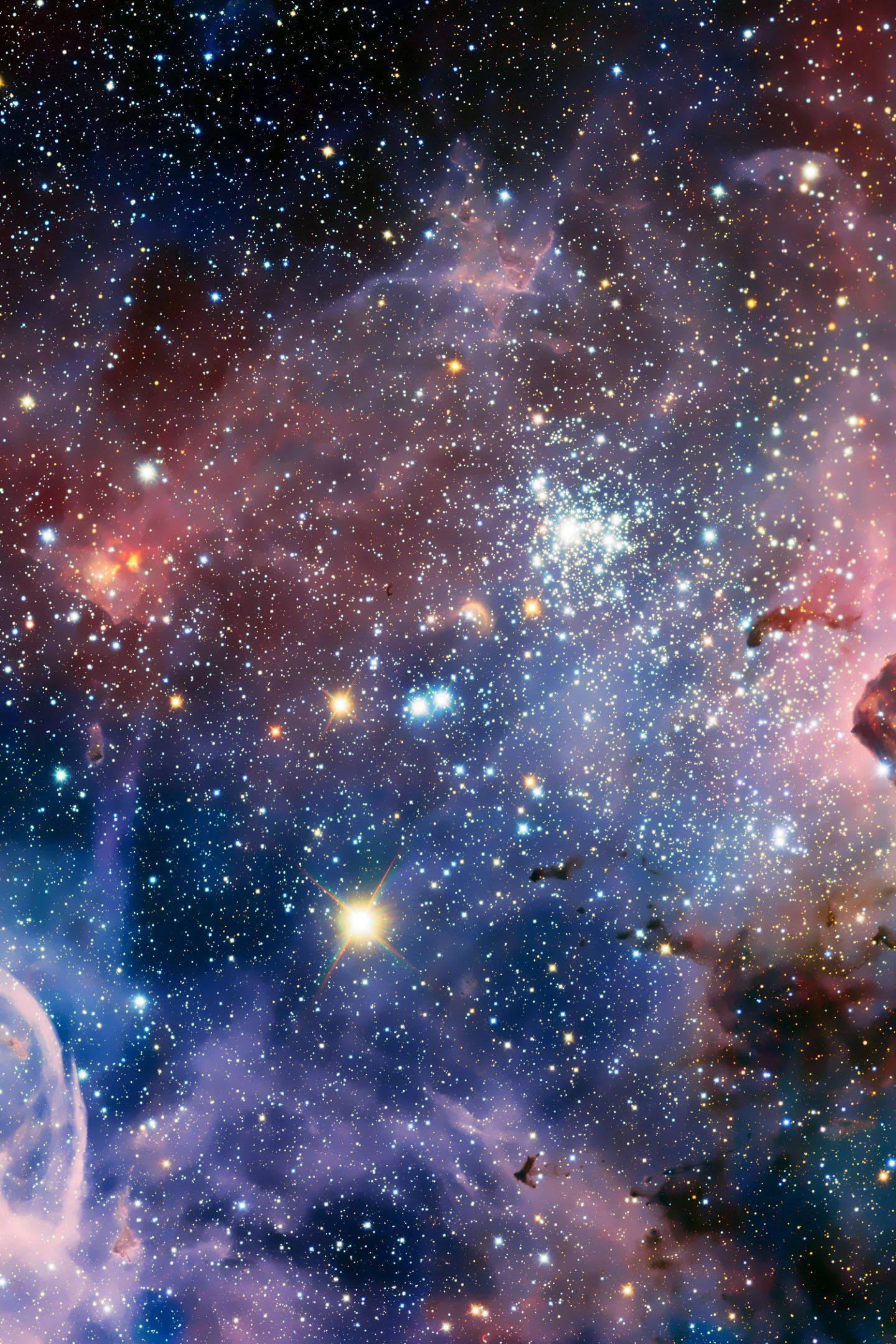 4K Phone Background Starry Galaxy — 1440x2160 wallpaper