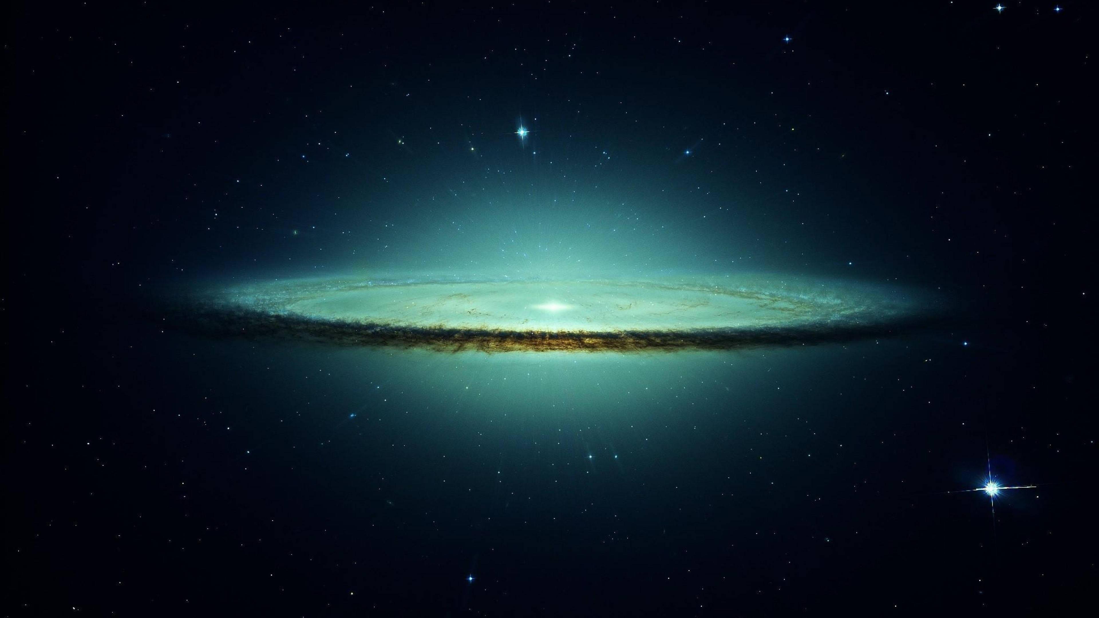 4k Space Glowing Ring — 3840x2160 wallpaper
