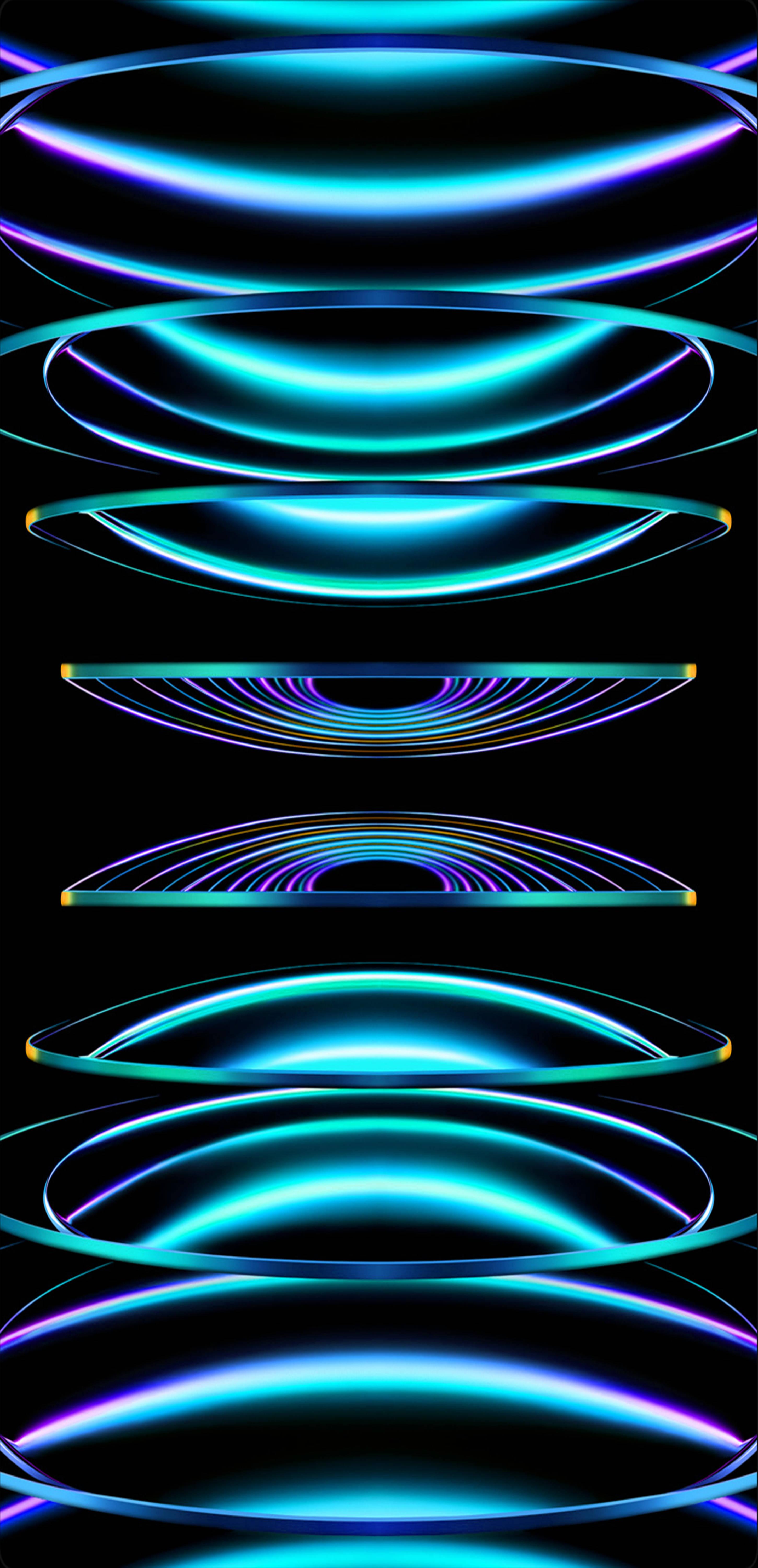 4K Ultra HD Dark Blue Waves — 2900x6000 wallpaper