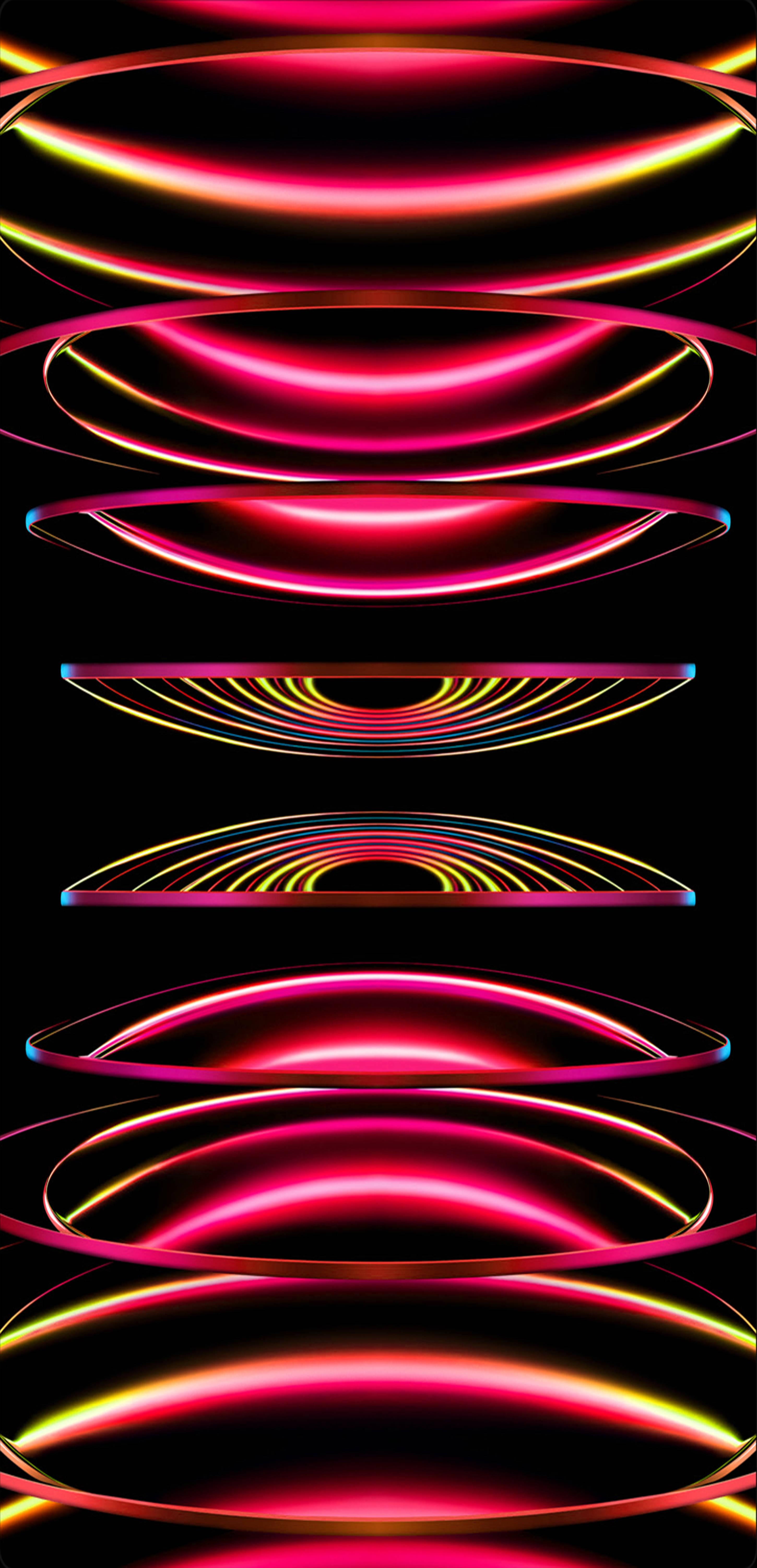 4K Ultra HD Dark Pink Waves — 2900x6000 wallpaper