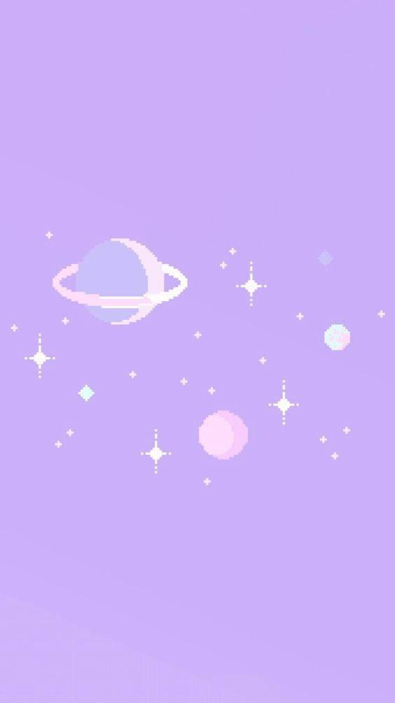 8 Bit Galaxy Pastel Aesthetic — 564x1002 wallpaper