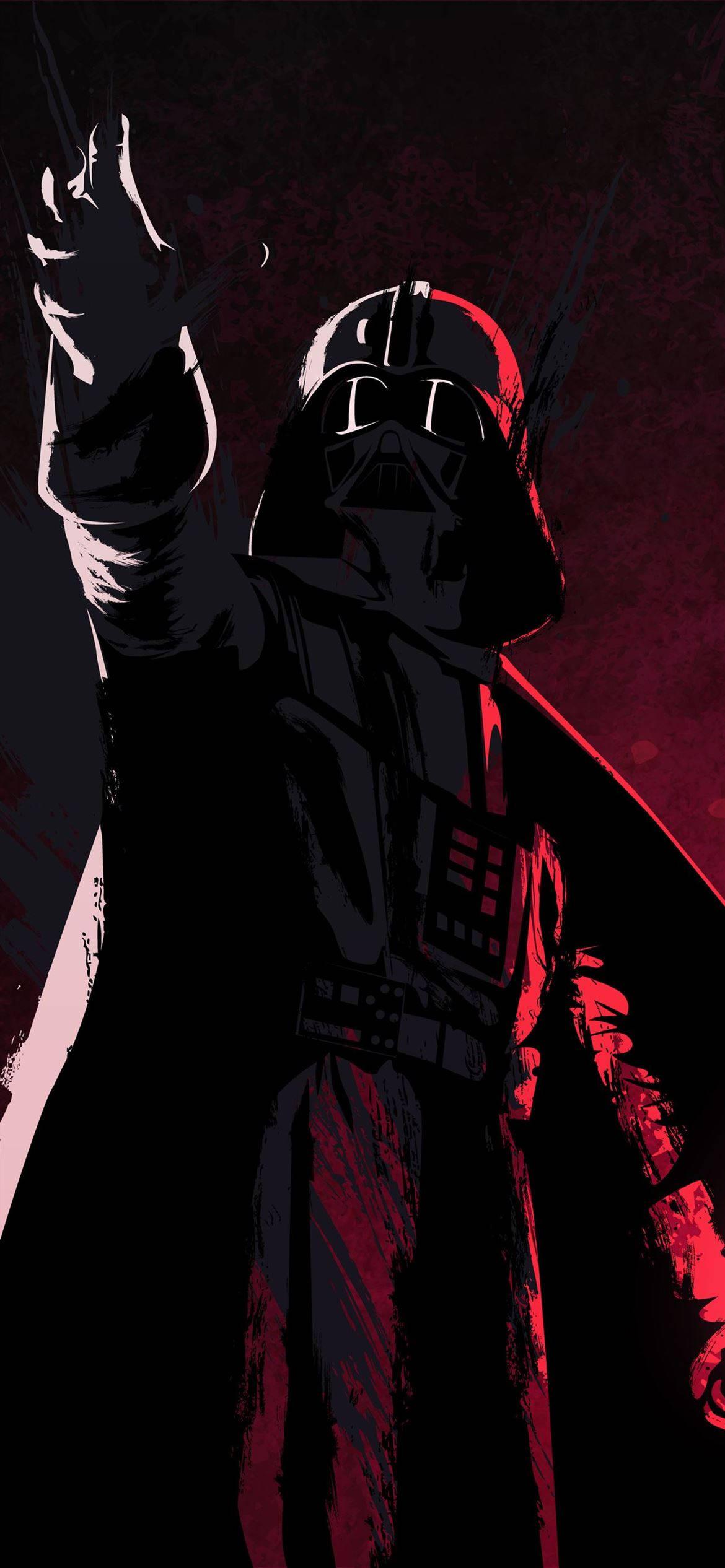 8K iPhone Darth Vader Star Wars — 1170x2532 wallpaper