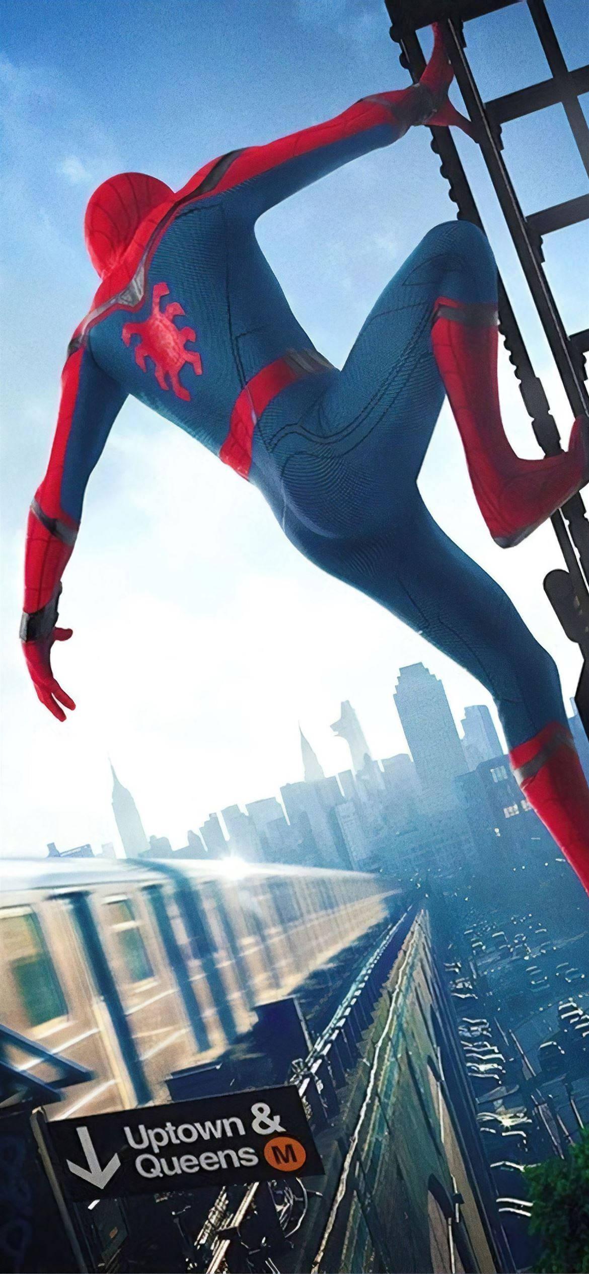 8K iPhone Spider Man — 1170x2532 wallpaper