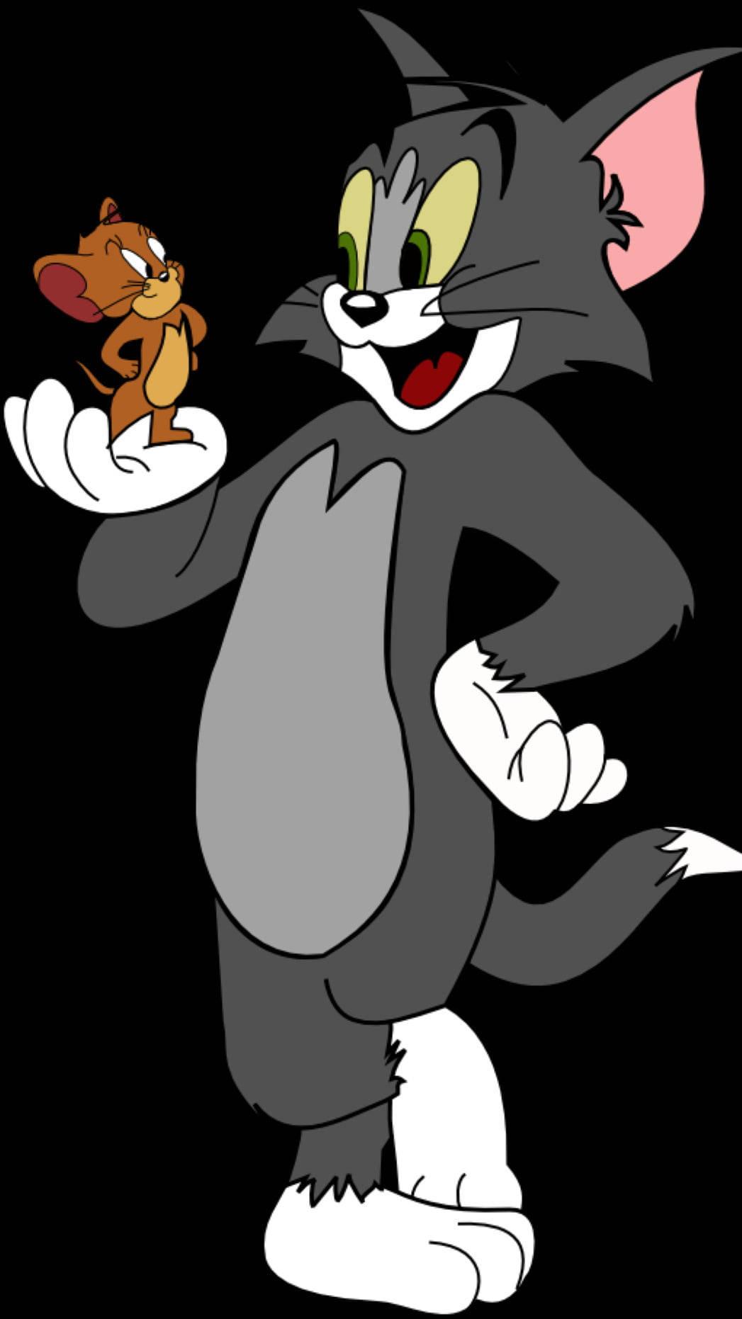 8K iPhone Tom And Jerry — 1047x1862 wallpaper