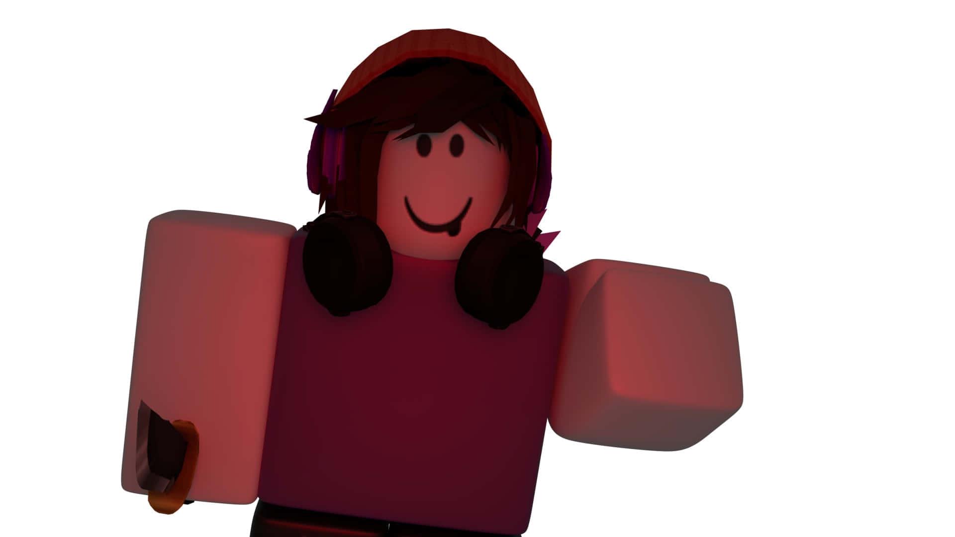a 3d image of a person wearing headphones — 1920x1080 wallpaper