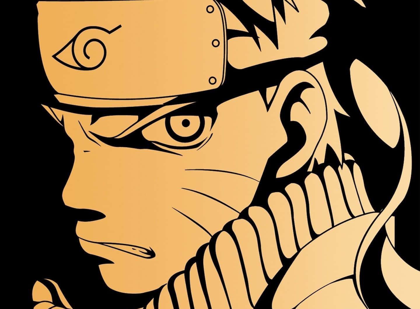 A Baleful Glare from Naruto — 1440x1061 wallpaper