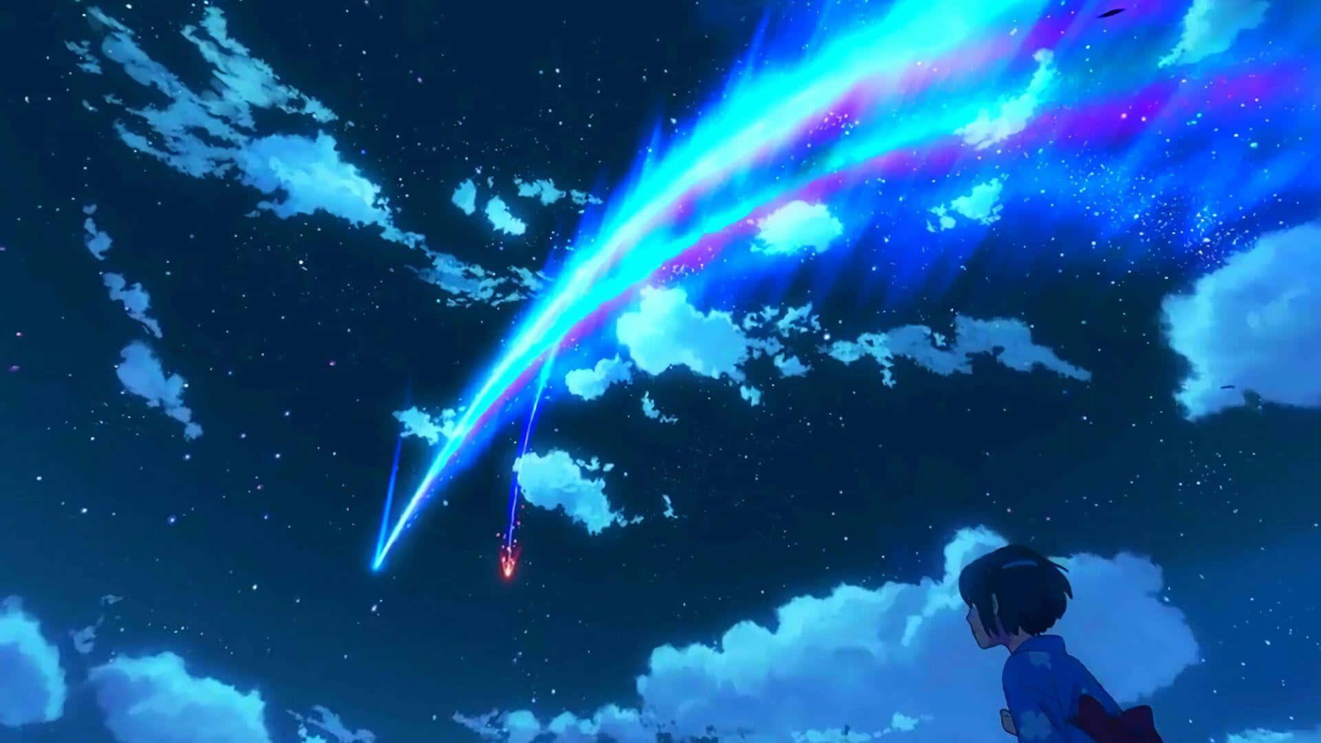 A beautiful landscape inspired by the movie Your Name — 1920x1080 wallpaper