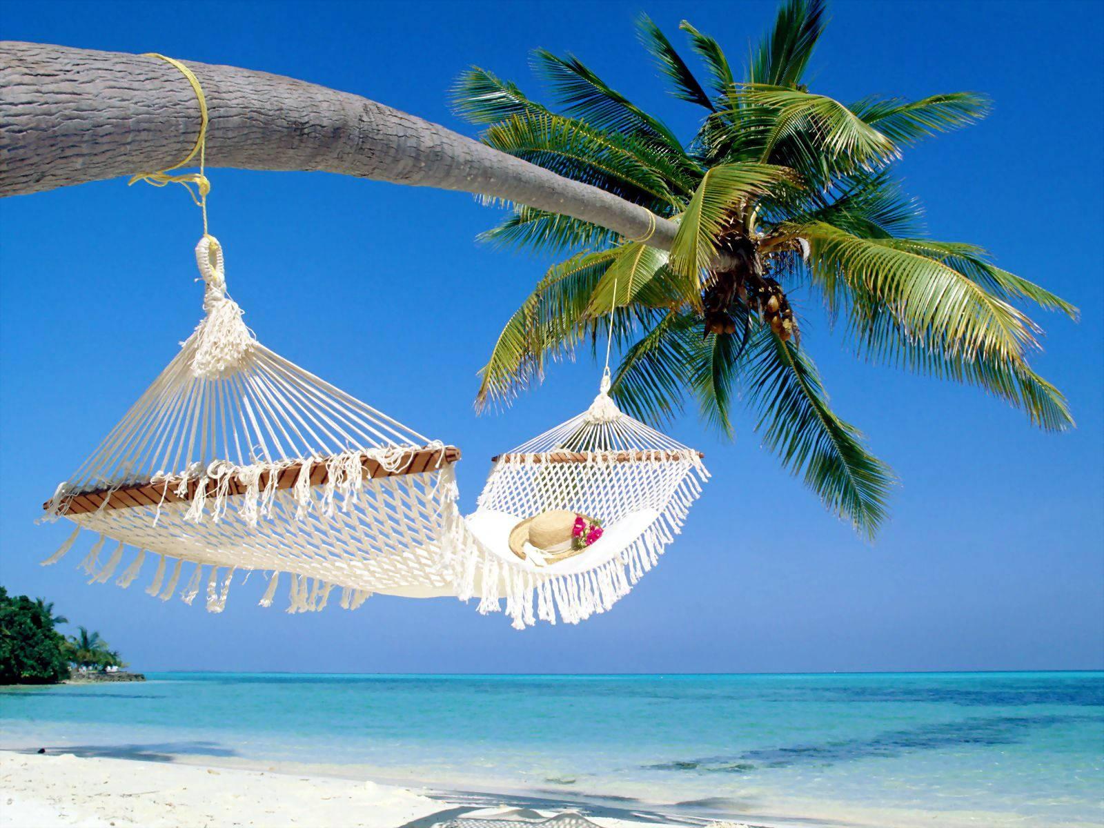 A beautiful tropical beach, perfect for a vacation. — 1600x1200 wallpaper