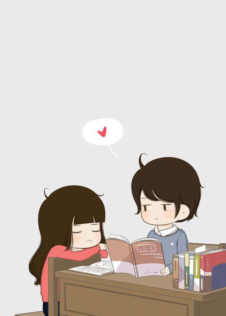 A beautiful young couple embracing each other's dreams and passions. — 736x1027 wallpaper